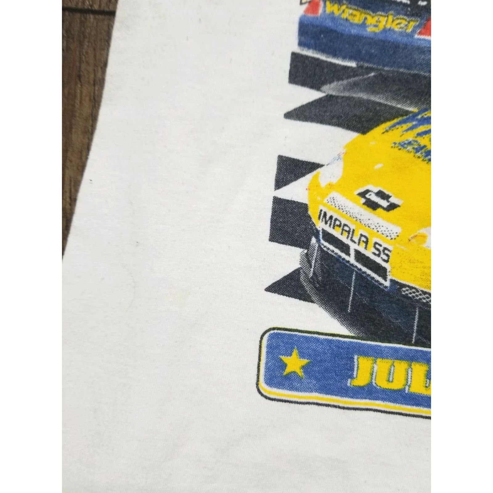 Port & Company VINTAGE Nascar Daytona 400 T Shirt Mens L White Double Sided Distressed 2000s Port & Company Size US L / EU 52-54 / 3 - 7 Thumbnail