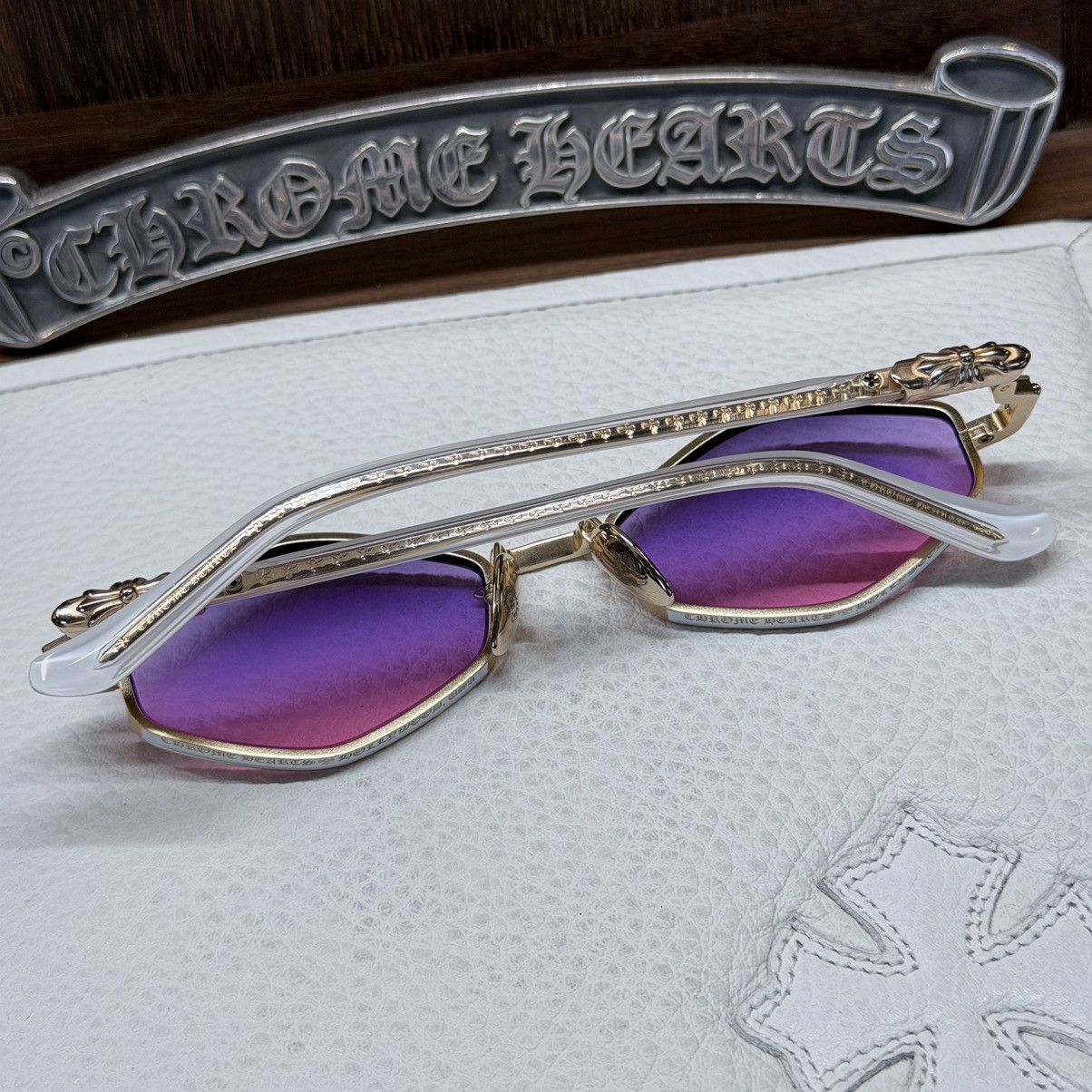 Chrome Hearts Chrome Hearts NIP SLIP 1/1 Sunglasses Size ONE SIZE - 2 Thumbnail