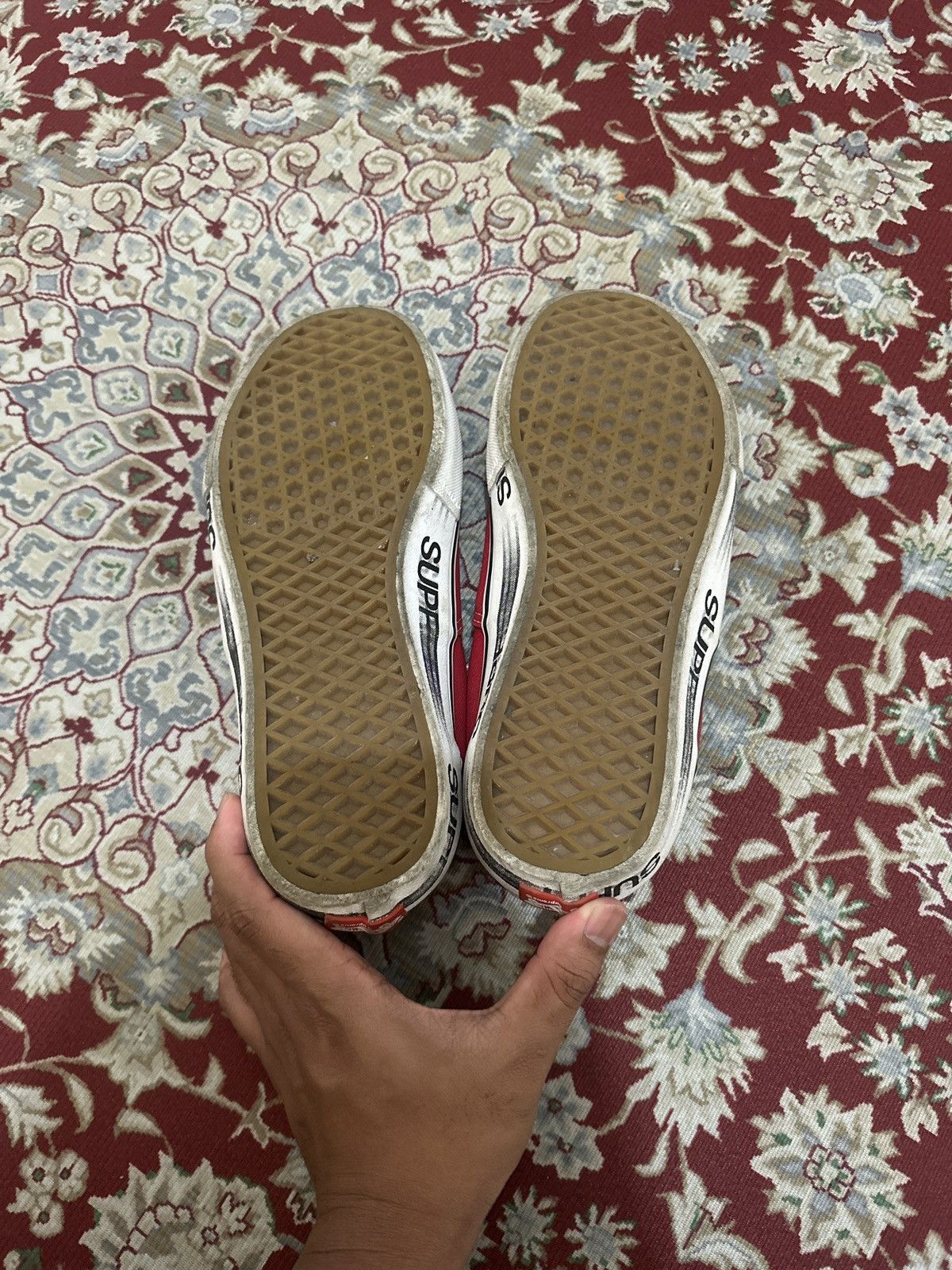 Supreme Vans Era Pro x Supreme Motion Red Size US 8.5 / EU 41-42 - 6 Thumbnail