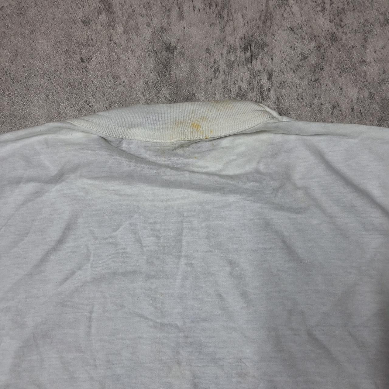 Other 1980s white vintage t-shirt with unique front Size US XL / EU 56 / 4 - 5 Thumbnail
