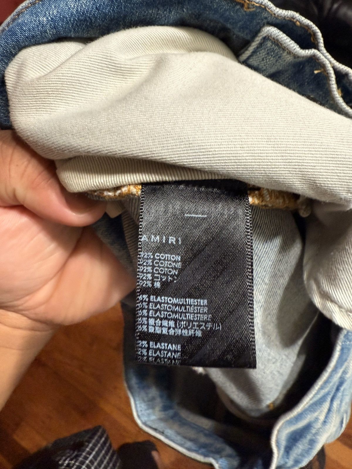 Amiri Amiri Mx1 Clay Indigo Jeans Size 30 Size US 30 / EU 46 - 11 Thumbnail