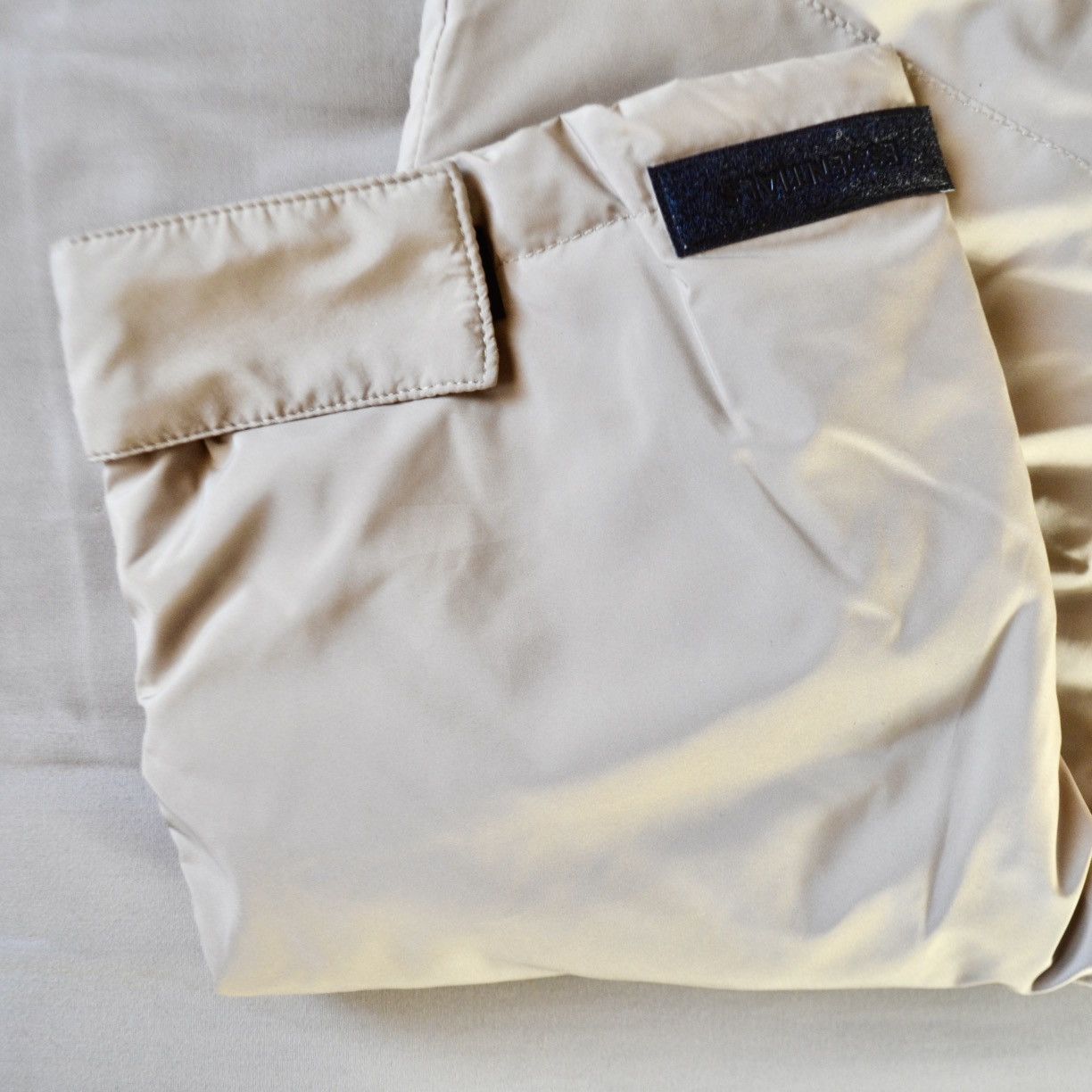 Fear of God NEW $150 XS Fear of God Essentials Polyester Storm Pant Oak Size US 26 / EU 42 - 6 Thumbnail