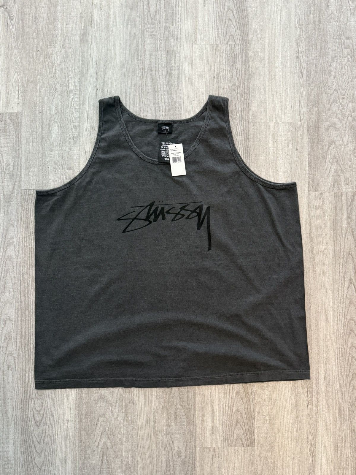 Stussy Stussy OG Logo Tank Top XXL Mens OG DS Size US XXL / EU 58 / 5 - 1 Thumbnail