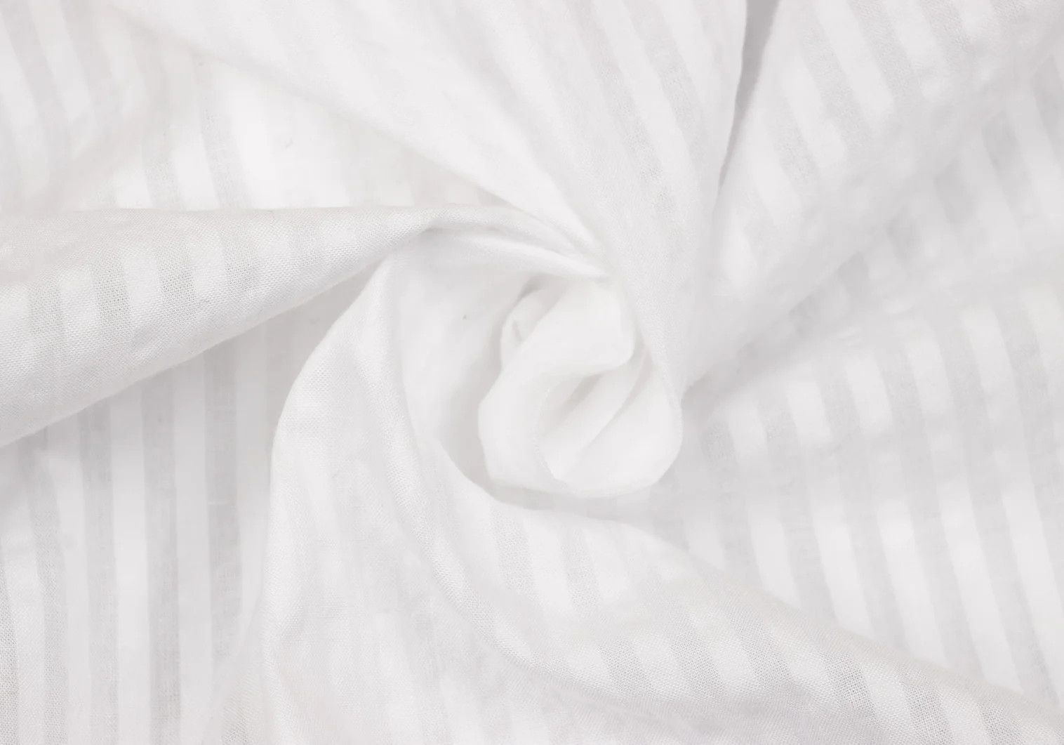 Issey Miyake Long Sleeve 3D Stripe Shirt in White Size US M / EU 48-50 / 2 - 18 Thumbnail