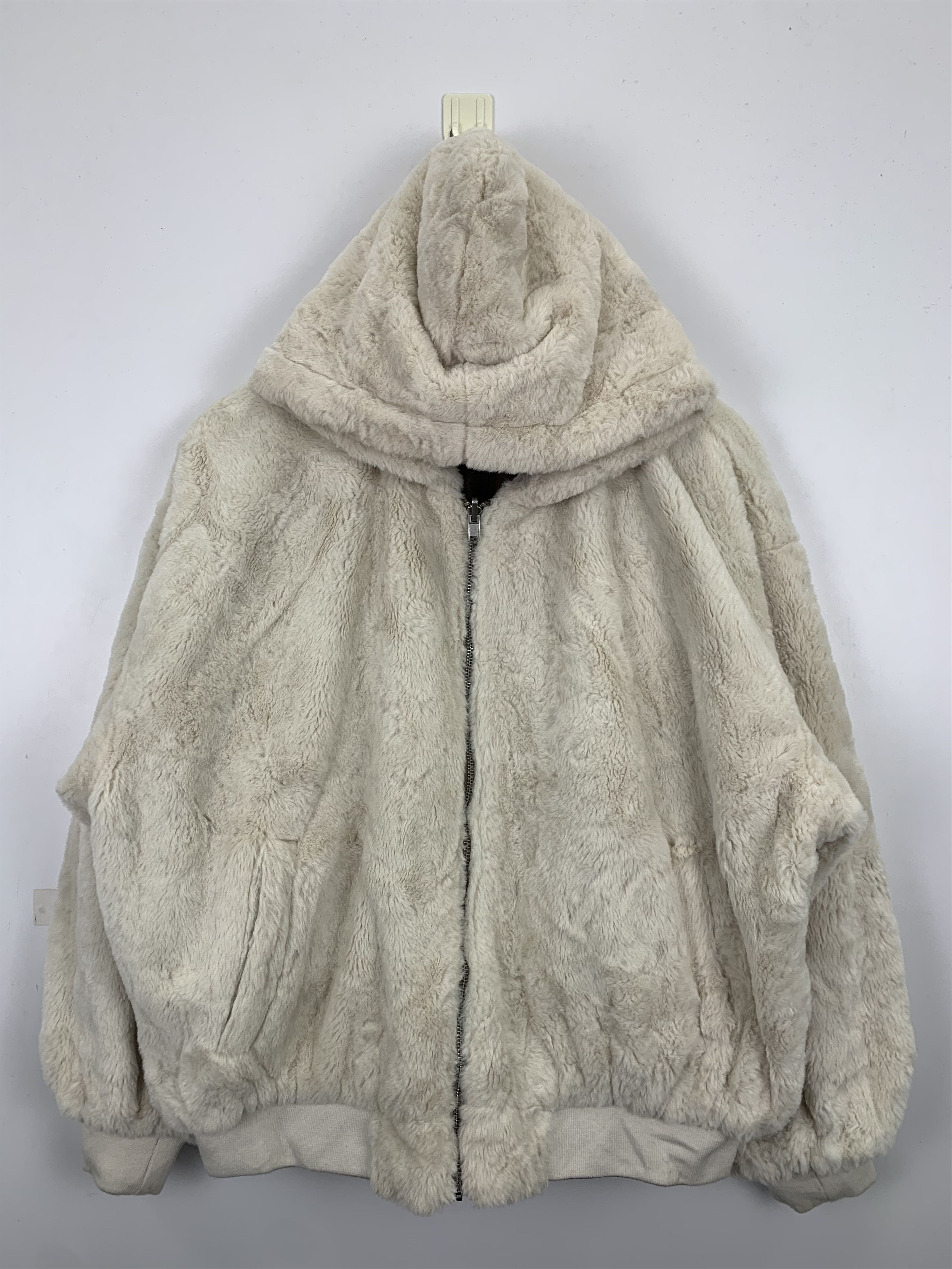Japanese Brand Vintage Japanese Brand Reversible Fleece Hoodie Jacket J1039 Size US L / EU 52-54 / 3 - 7 Thumbnail