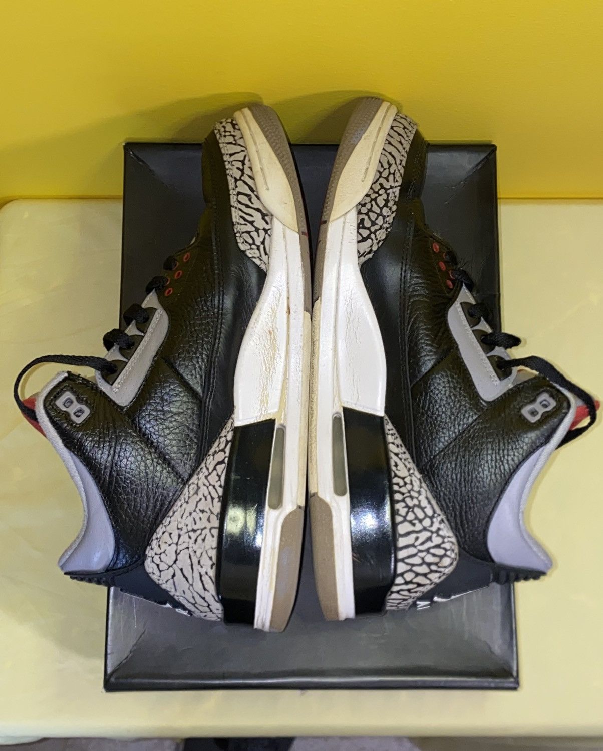 Jordan Brand Air Jordan Black Cement 3’s Size US 10 / EU 43 - 6 Thumbnail