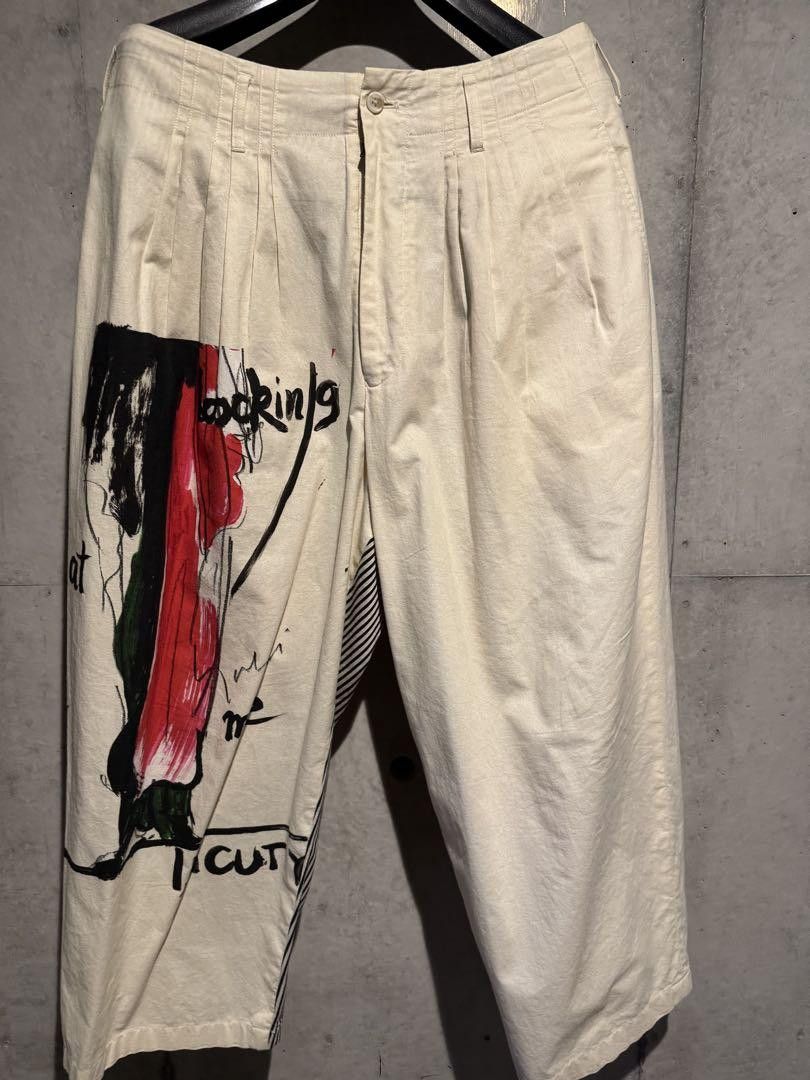 Yohji Yamamoto Yohji Yamamoto 17SS discharge printing sheeting set Size US L / EU 52-54 / 3 - 7 Thumbnail