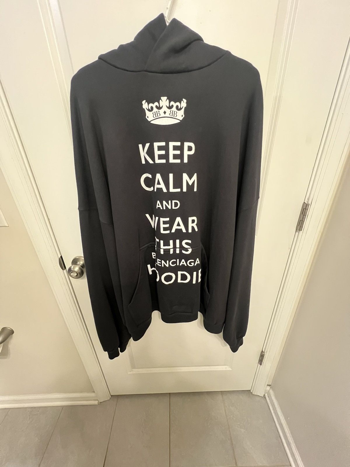 Keep Calm Balenciaga Hoodie