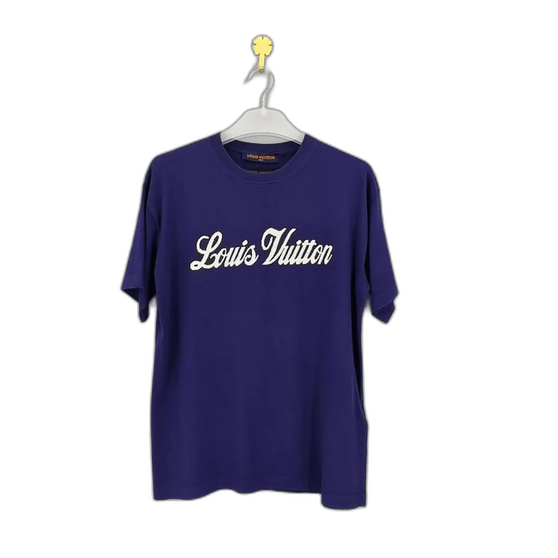 Louis Vuitton Embroidered Logo Knit T-Shirt