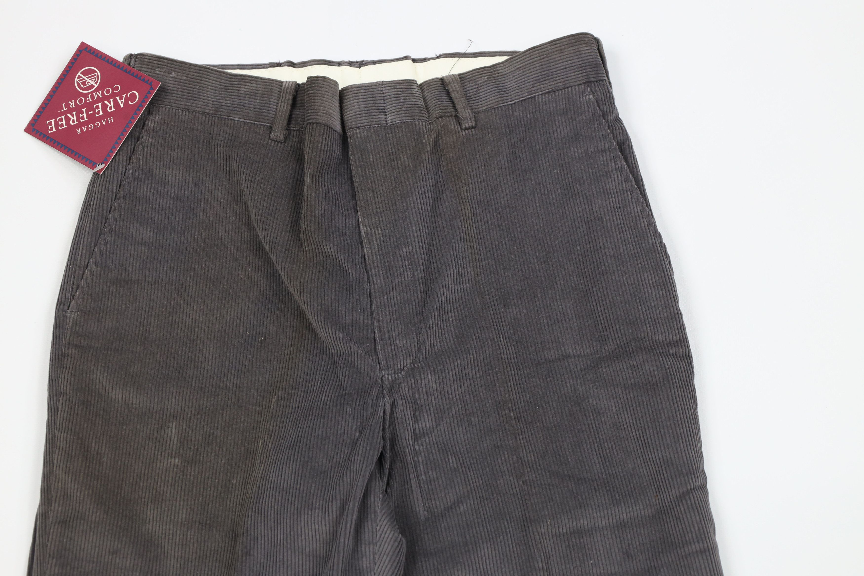 Vintage Deadstock Vintage 90s Streetwear Corduroy Chino Pants Gray Size US 30 / EU 46 - 2 Thumbnail