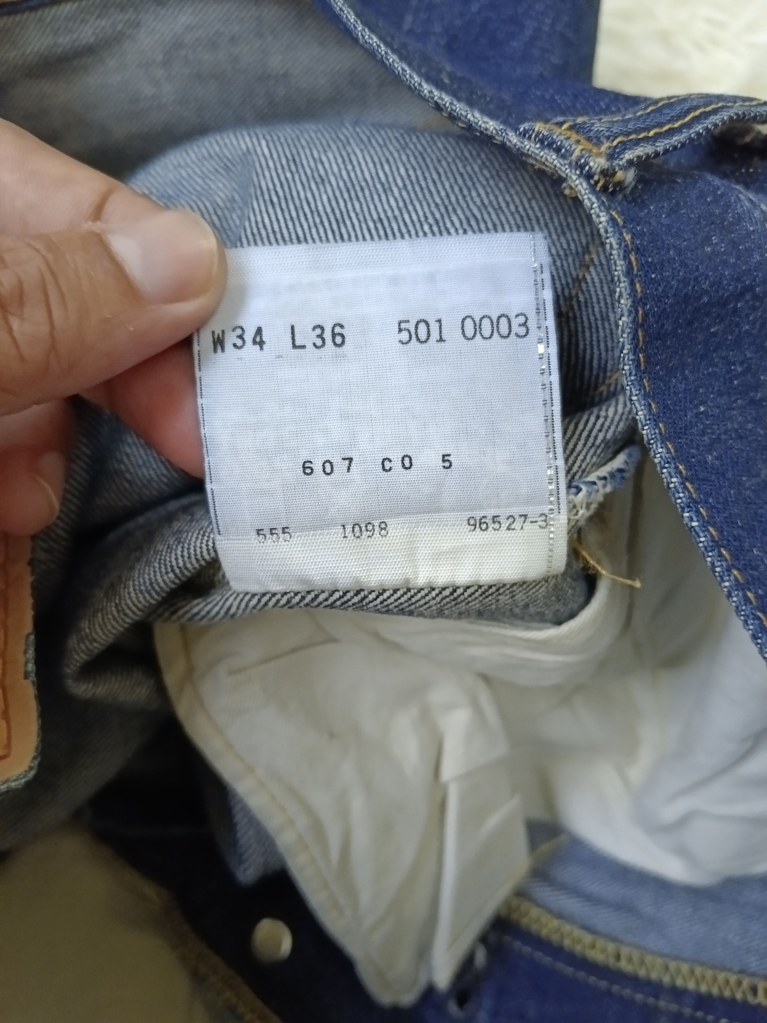 LVC × Levi's Vintage Clothing LEVIS VINTAGE 90s 501 XX BIG E REPRODUCTION Size US 32 / EU 48 - 13 Thumbnail
