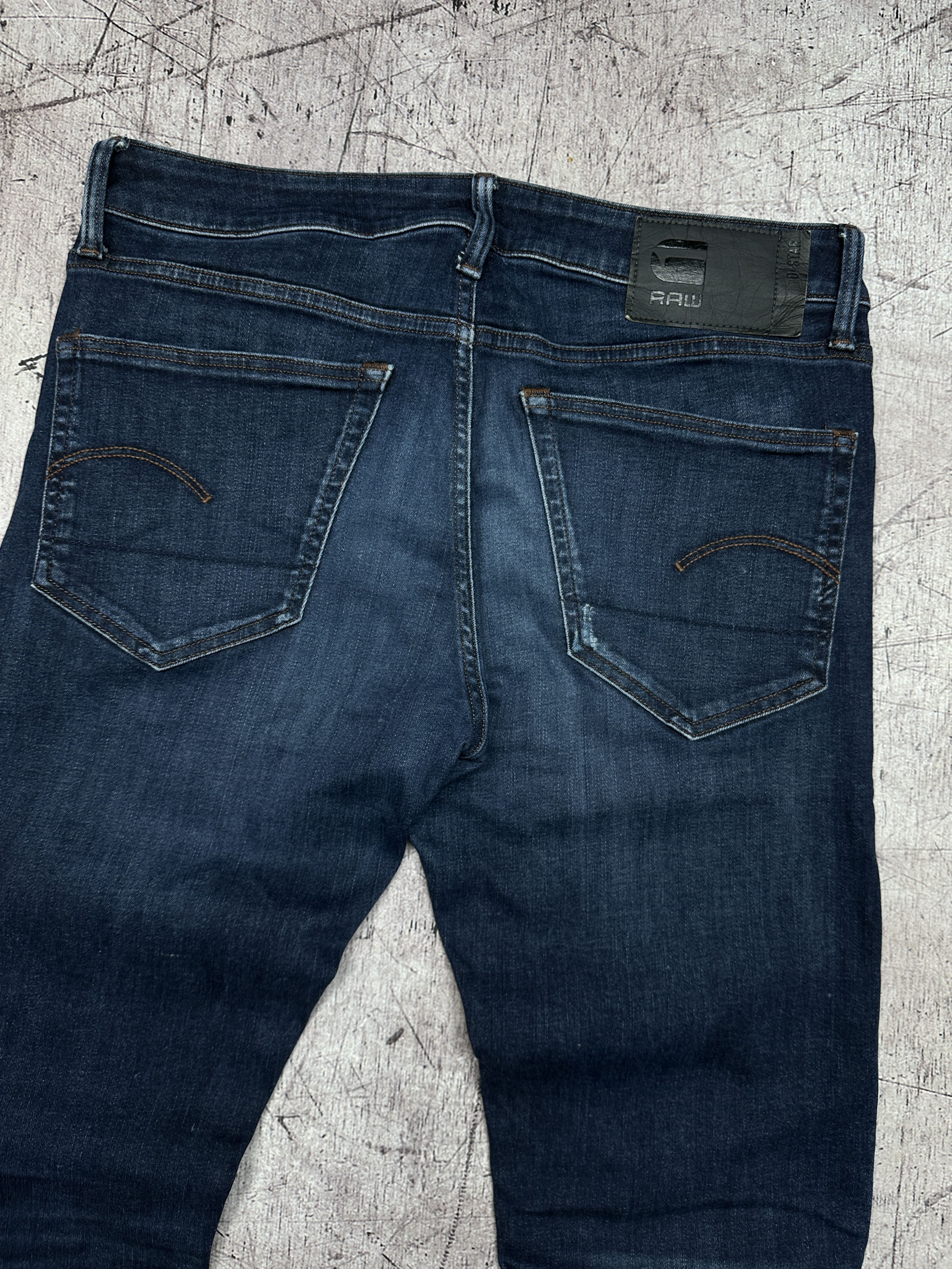 G-Star G Star Raw Mens 3301 Deconstructed Slim Denim Pants Jeans Size US 32 / EU 48 - 8 Thumbnail