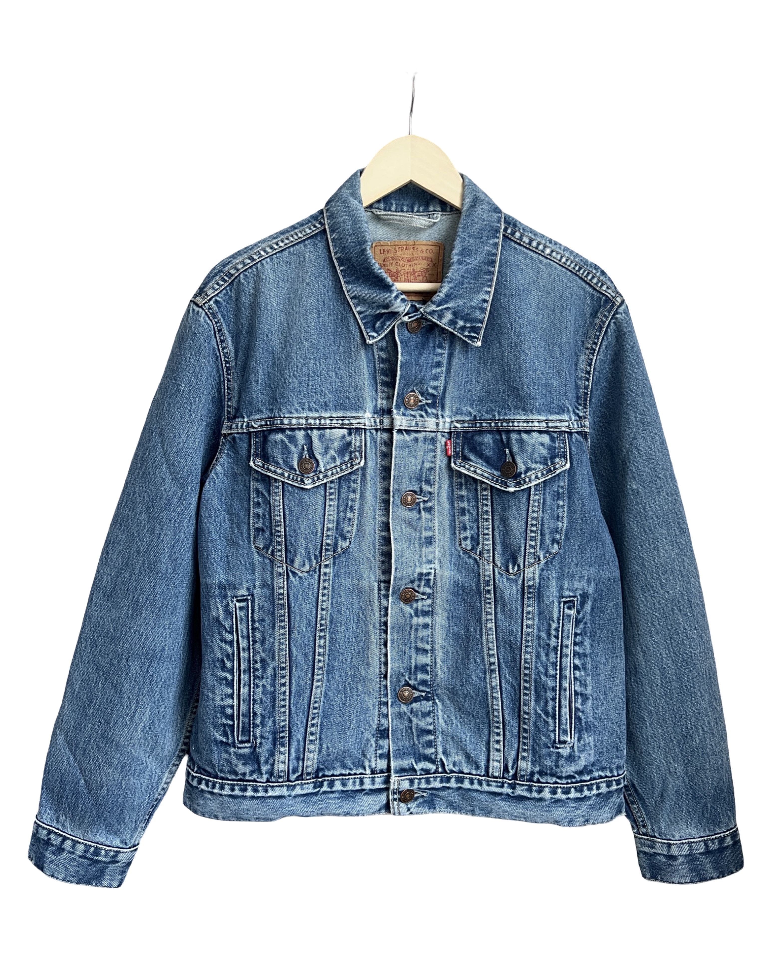 Vintage 1992 Levi's Blue Denim Jacket Blazer