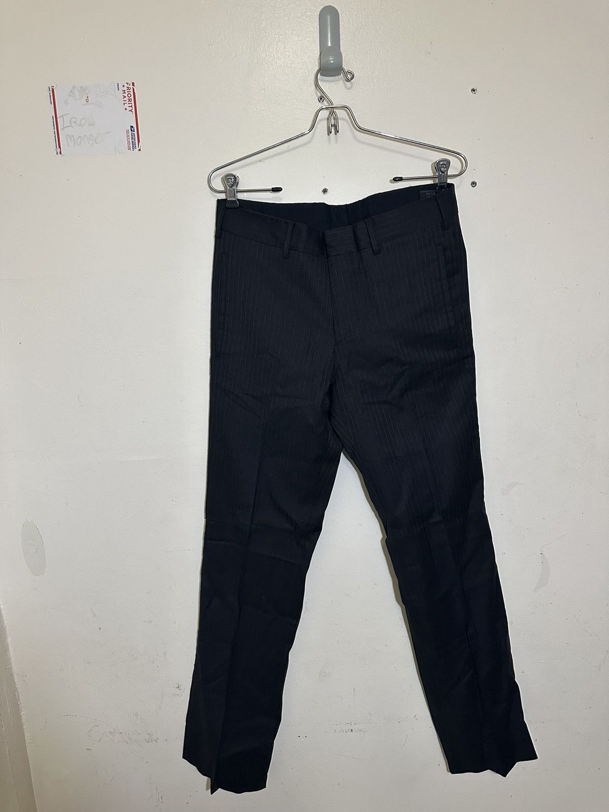 image of Prada Casual Flare Pants in Black, Men's (Size 30)