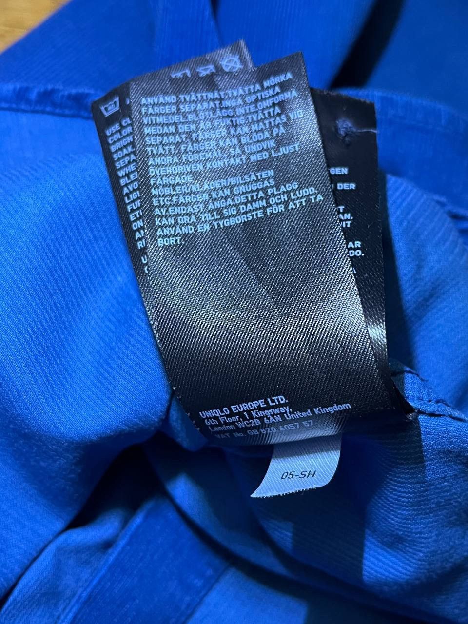 Other Uniqlo basic cotton blue denim shirt Size US S / EU 44-46 / 1 - 6 Thumbnail