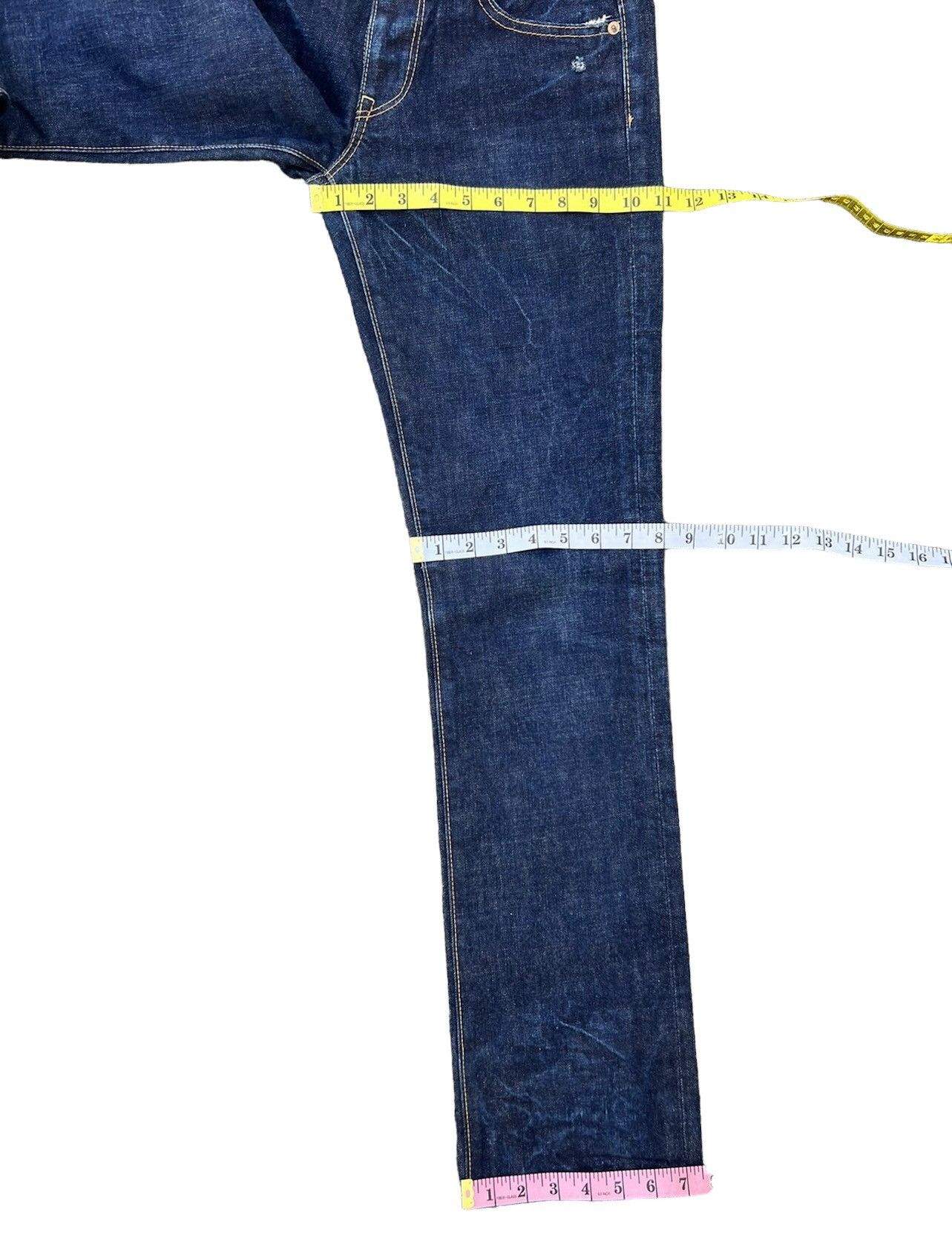 Chimala CHIMALA Japan Low Rise Ripped Denim Distressed Jeans Size US 29 - 4 Thumbnail