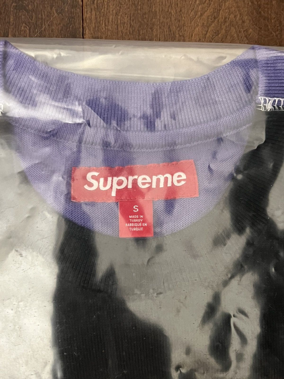 Supreme FW25 Split L/S Football Top Black Size Small New