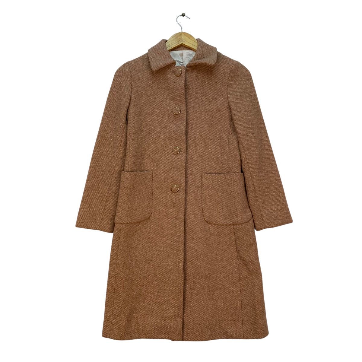 Harris Tweed 💥Vintage Harris Tweed Long Coat Jacket Size S / US 4 / IT 40 - 1 Thumbnail