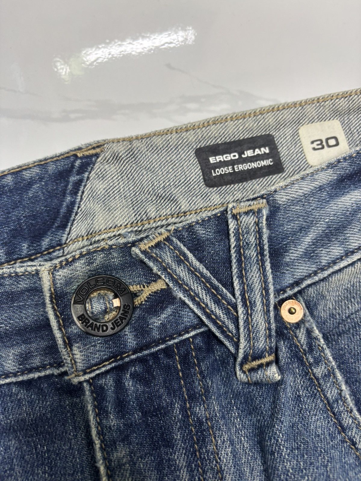 Acne Studios 💥BAGGY JEANS LOOSE ERGONOMIC VOLCOM JEANS Size US 32 / EU 48 - 12 Thumbnail