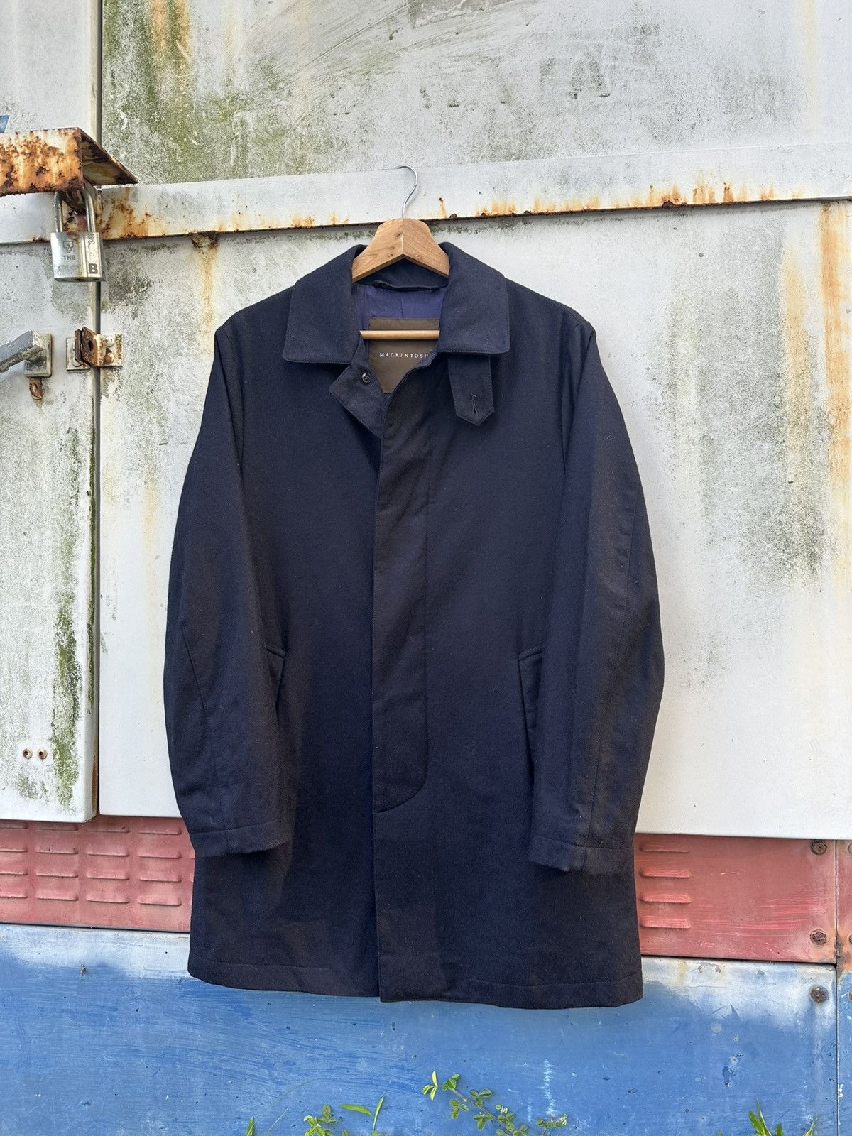 Mackintosh 👹Manckintosh Long Wool Jacket Made In Schotland Size US M / EU 48-50 / 2 - 1 Thumbnail