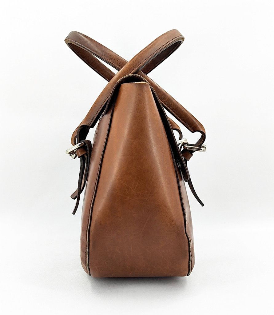 M0851 M0851 matador signature full leather tote bag shaped flap Size ONE SIZE - 5 Thumbnail