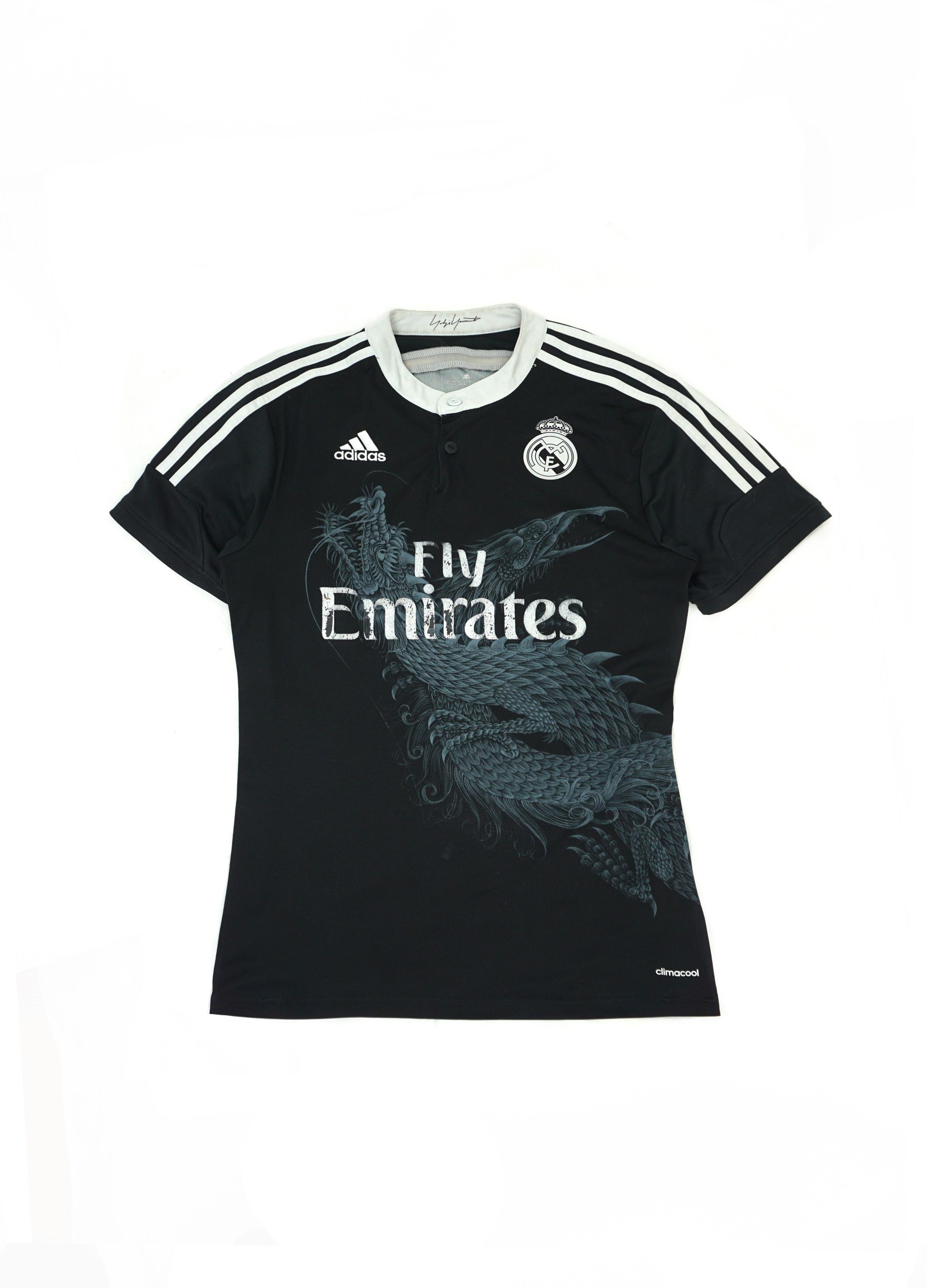 Adidas ✖︎ Yohji Yamamoto Real Madrid Dragon Black Jersey store