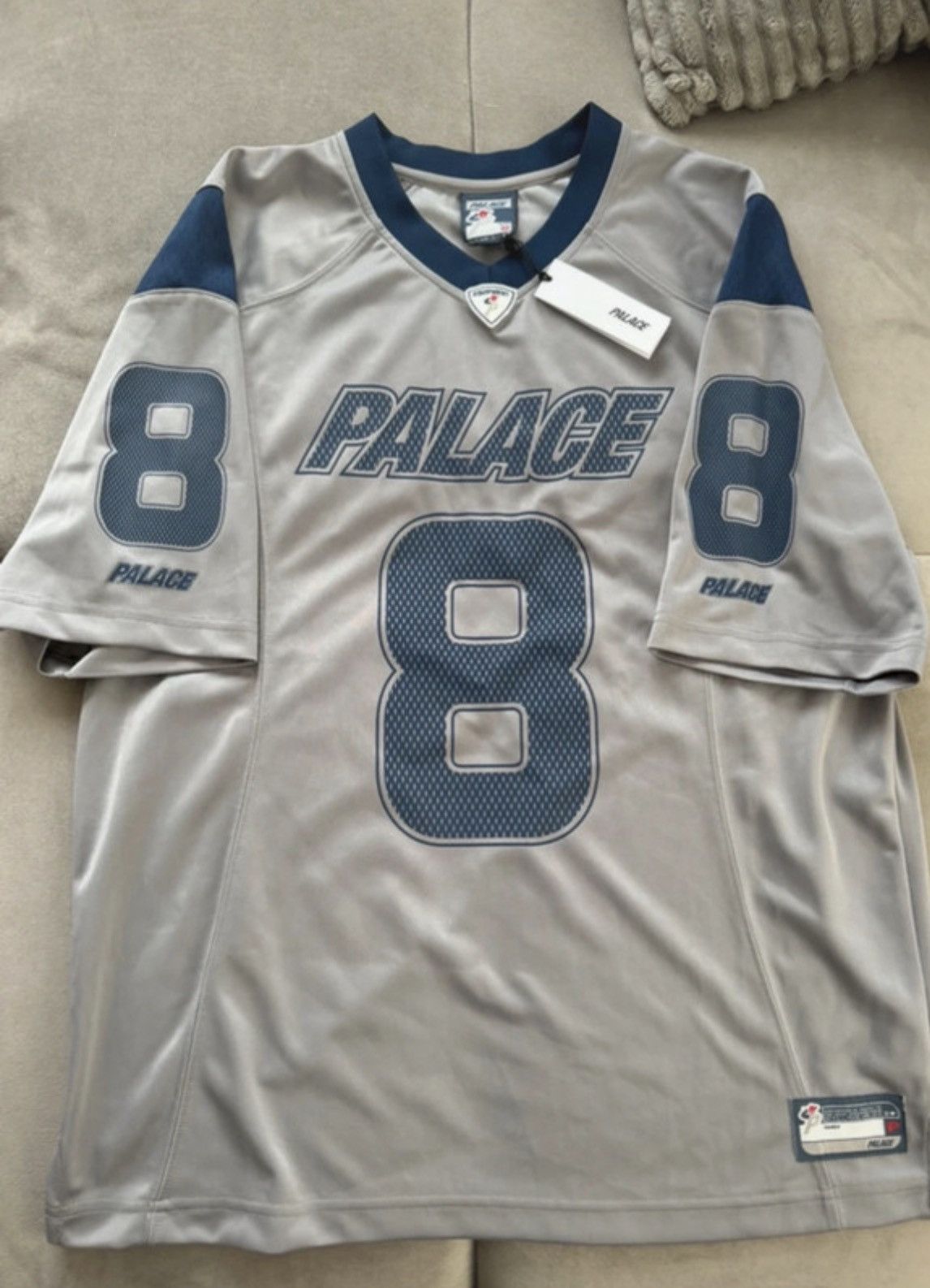 Palace Palace Pro Team Jersey Grey | Grailed