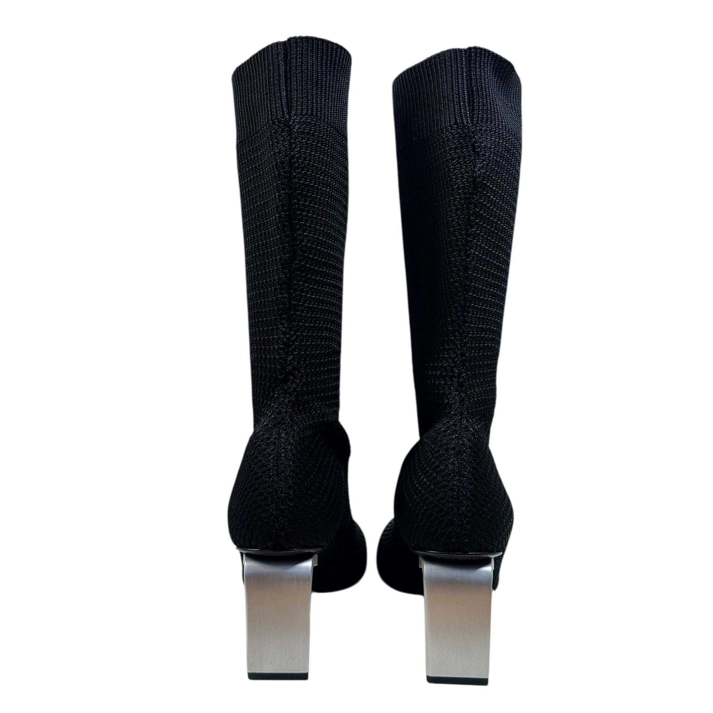 Jil Sander JIL SANDER FW19 Knit Sock Heeled Boots Size US 9 / IT 39 - 7 Thumbnail