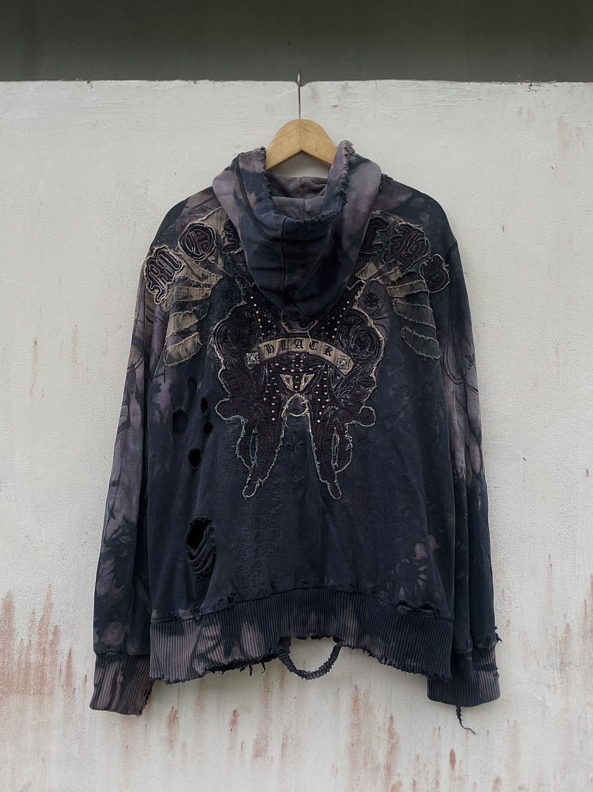 Seditionaries Crazy Distressed Monarchy Hoodie Grunge Seditionaries Size US M / EU 48-50 / 2 - 3 Thumbnail