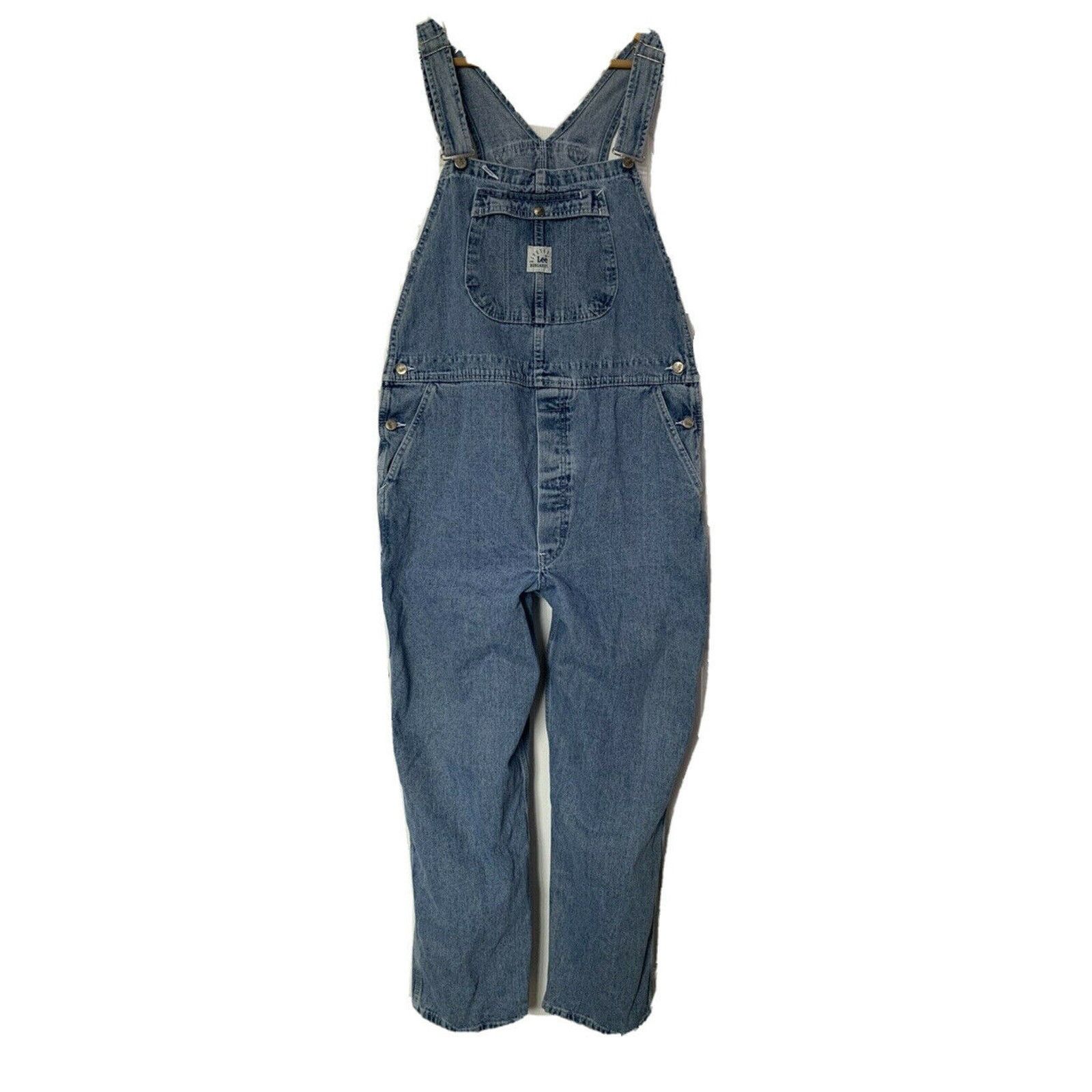 所々　Lee DUNGAREES VINTAGE OVERALLS Vintage 90'S Lee Dungarees denim overalls made in the USA men's