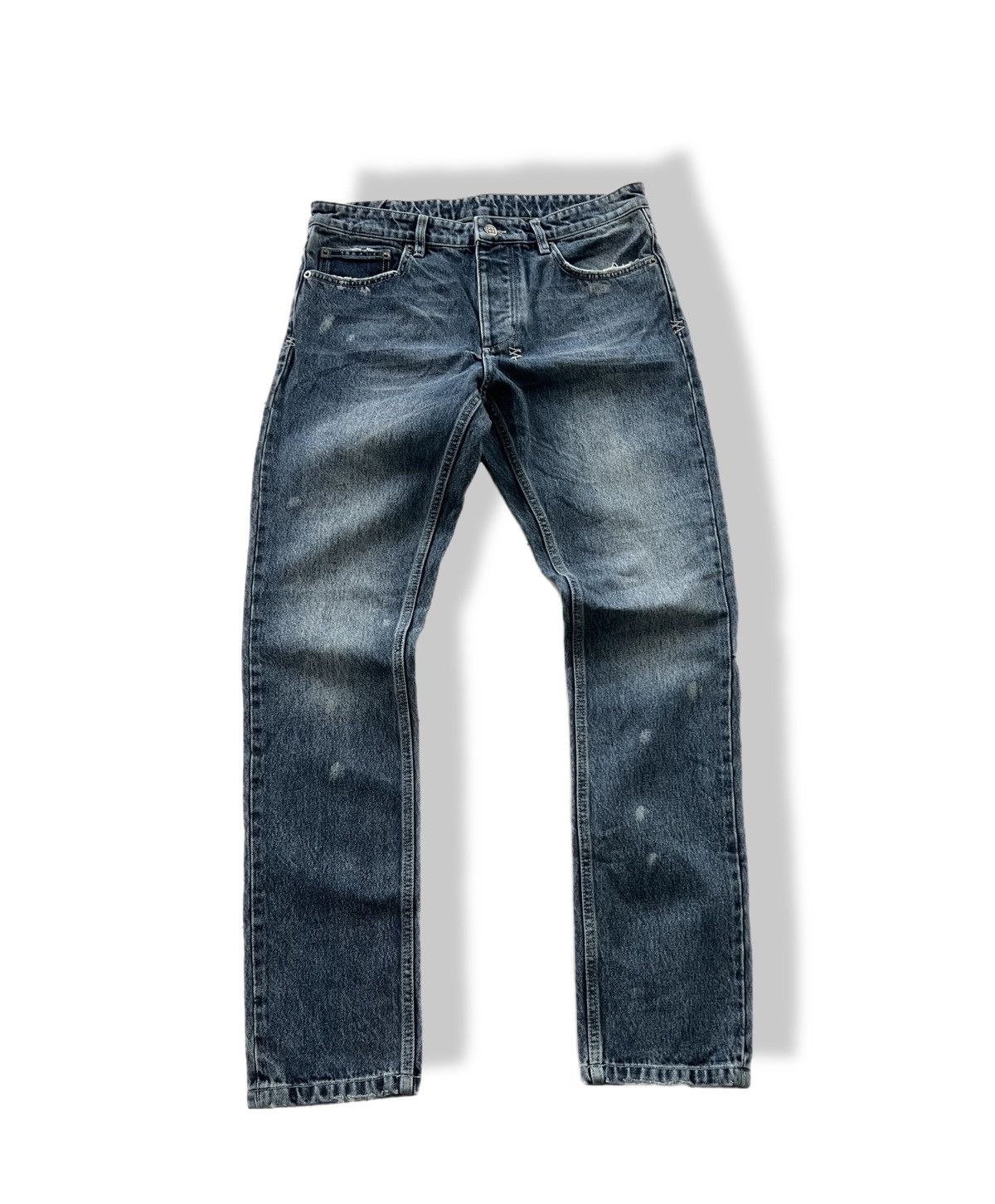 Ksubi Ksubi Jeans Five Pockets Size 32 Blue Distressed Size US 32 / EU 48 - 1 Thumbnail