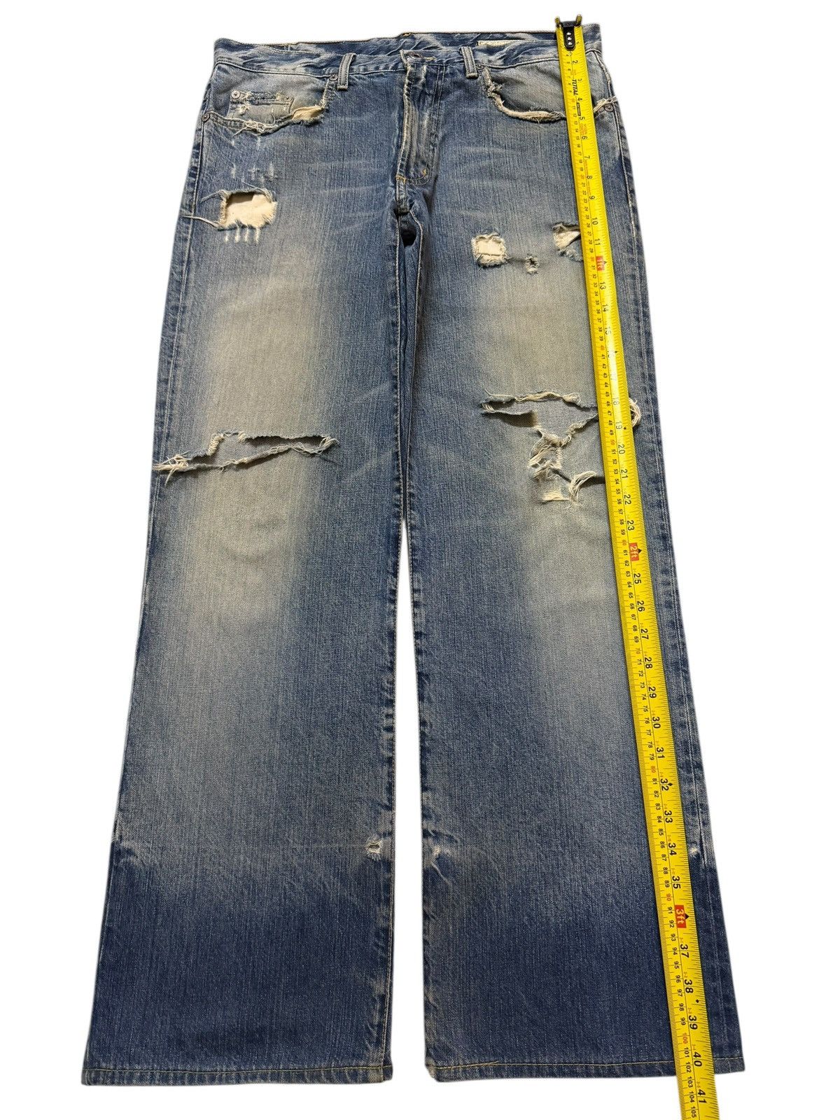 Chip & Pepper Vintage 90s Usa Chip & Pepper Mud Wash Distressed Wide Leg Size US 34 / EU 50 - 10 Thumbnail