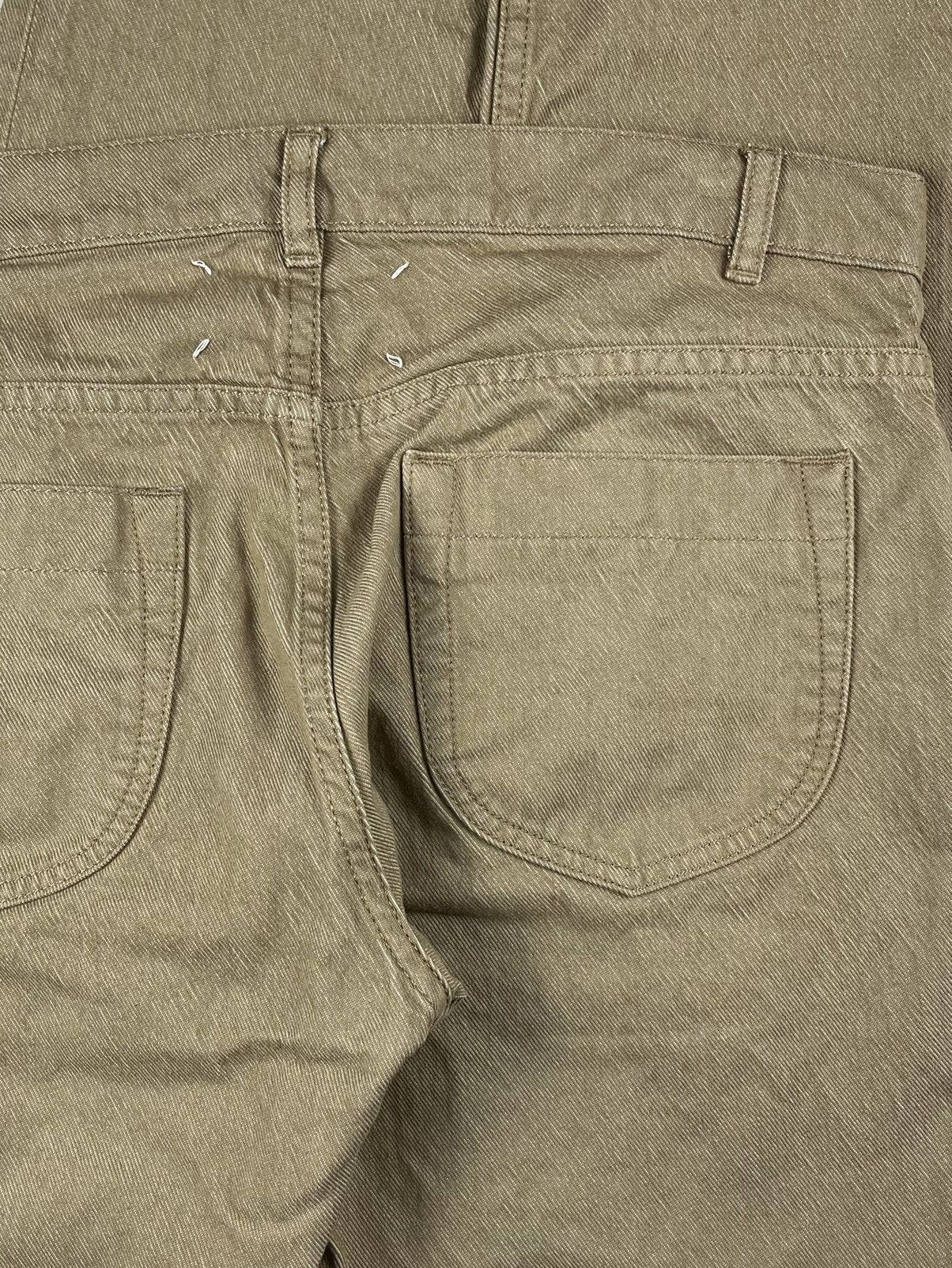 Maison Margiela AW12 Maison Margiela Line 10 Stitched Beige Slim Denim Jeans Size US 30 / EU 46 - 4 Thumbnail