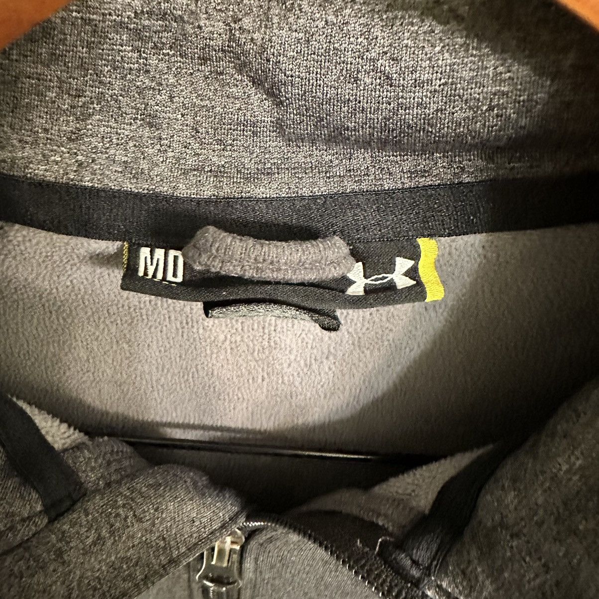 Under Armour Under Armour Gray Full Zip Jacket Size US M / EU 48-50 / 2 - 3 Thumbnail