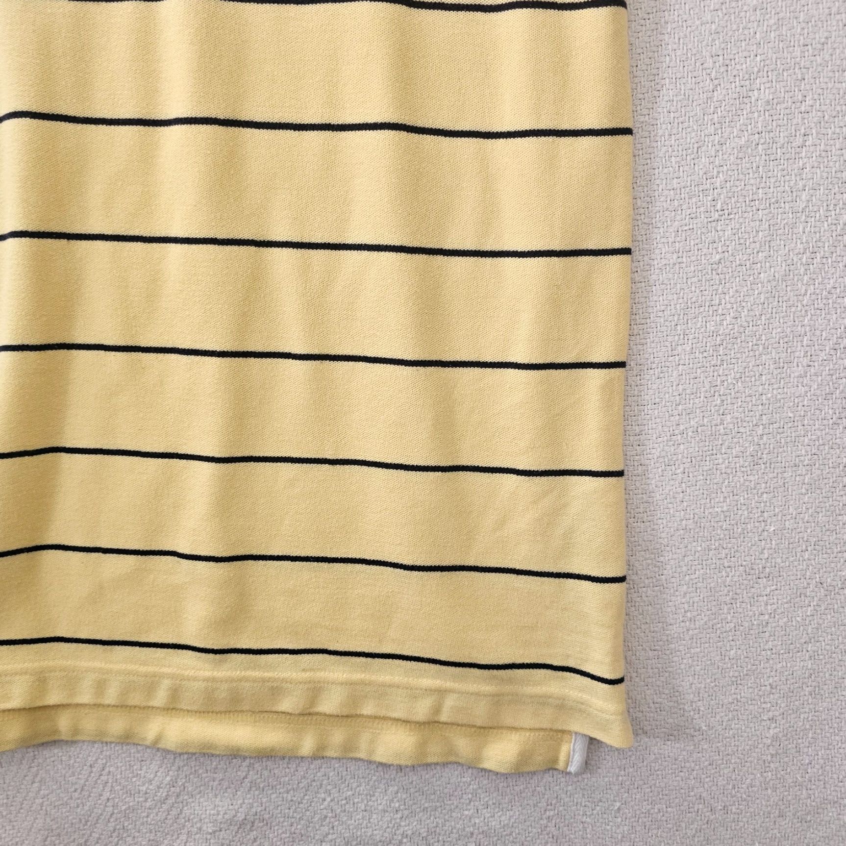 Nautica Nautica Polo Shirt Men's XL Yellow Striped Classic Fit Performance Deck Golf Polo Size US XL / EU 56 / 4 - 4 Thumbnail