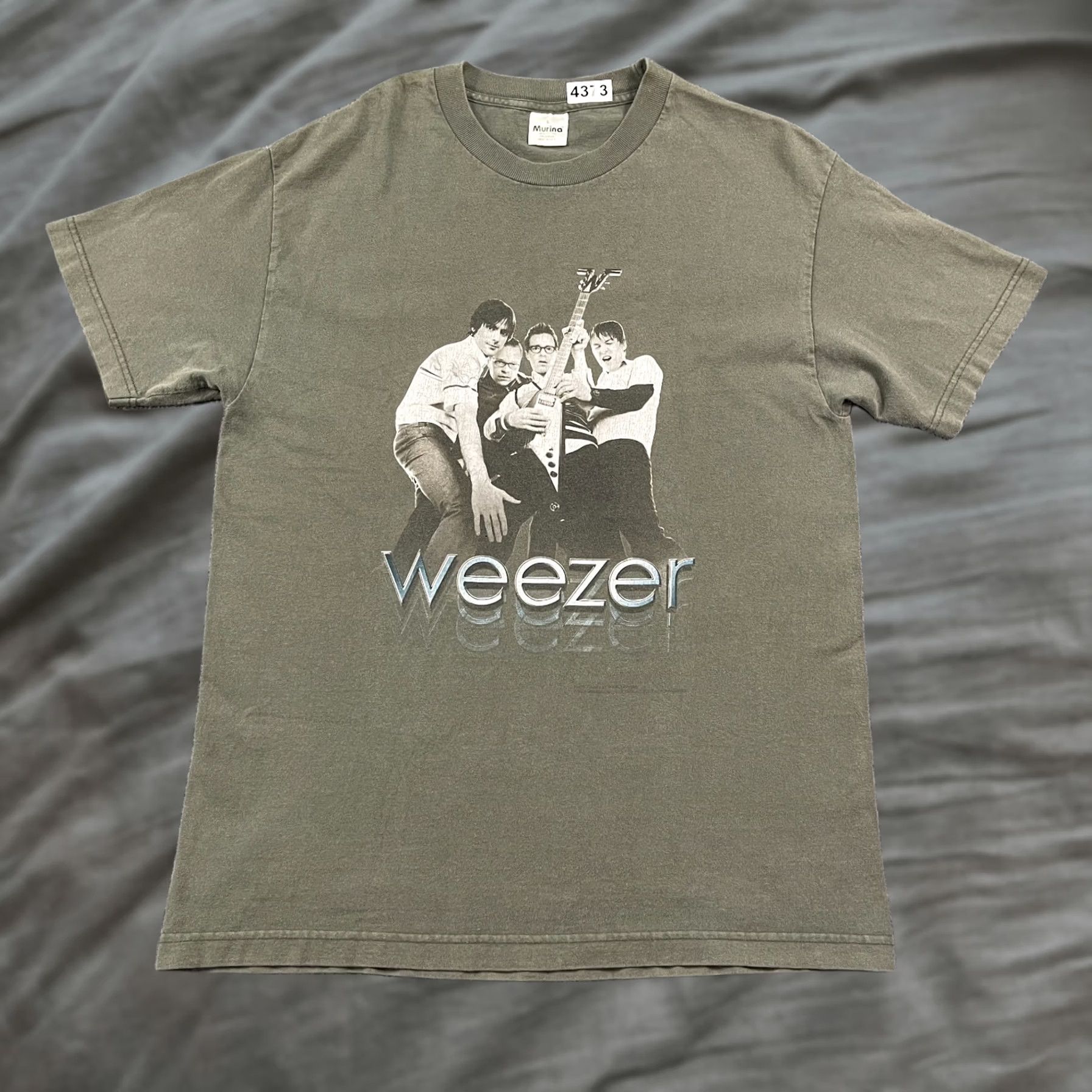 Vintage 2001 Weezer Tour Shirt | Grailed