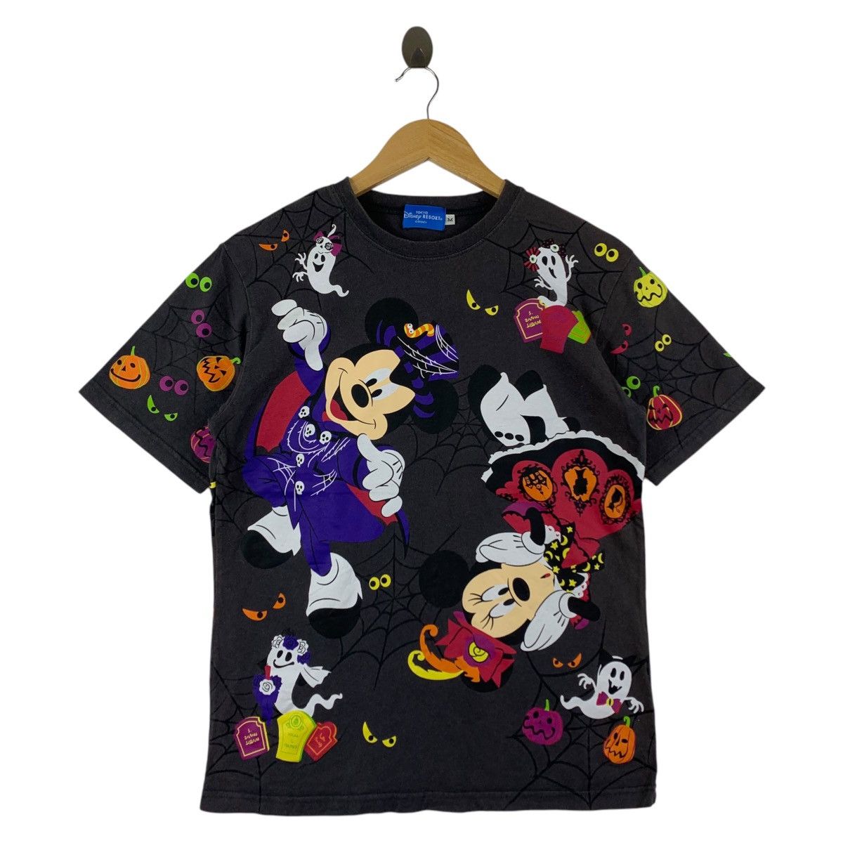 Cartoon Network × Disney × Vintage Vintage MICKEY MOUSE full printed halloween walt disney tee Size US M / EU 48-50 / 2 - 1 Thumbnail