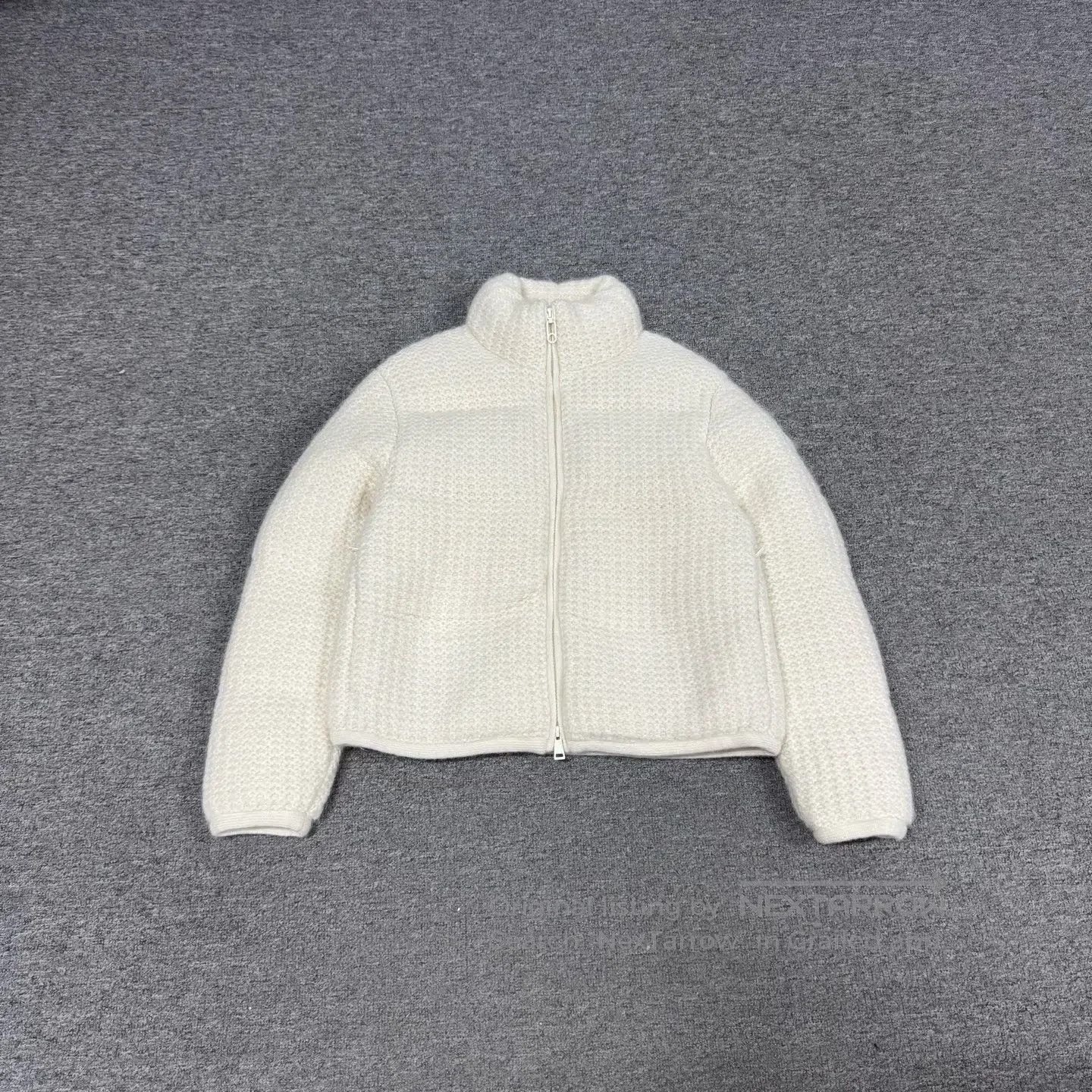 Moncler Moncler Cardigan Series: Knitted, Stand-up Collar Down Jac Size M / US 6-8 / IT 42-44 - 2 Thumbnail
