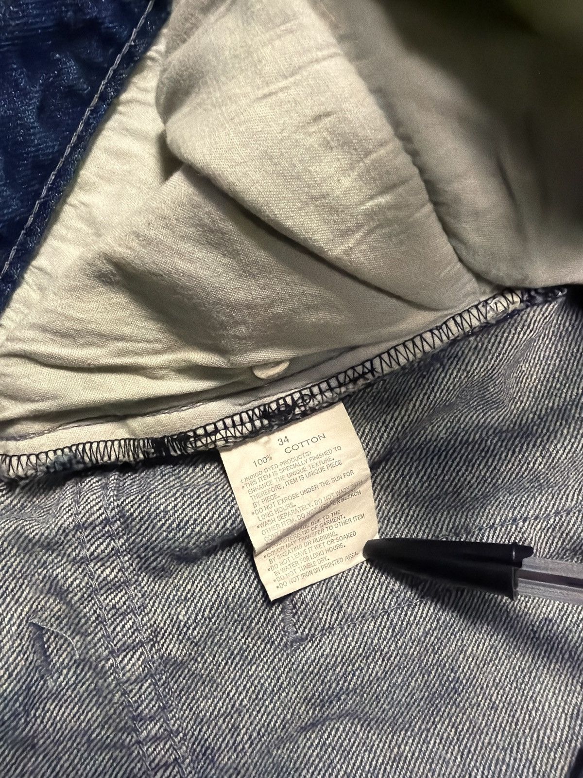 Stussy Vintage 2000s Stussy Denim Crown Shorts / Jorts - Waist: 36 Size US 36 / EU 52 - 9 Thumbnail
