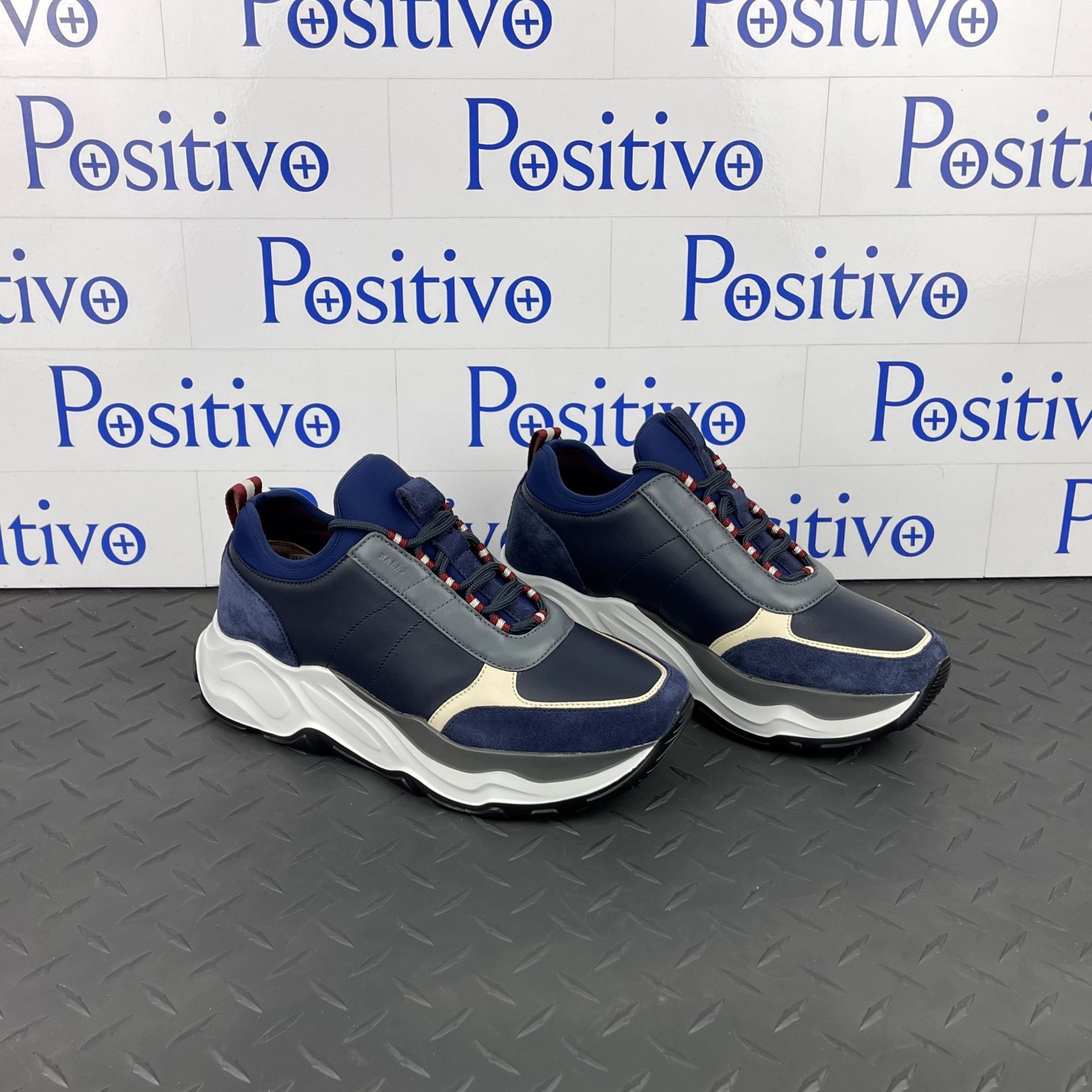 Bally Bally Berlin Marine Merlot Synthetic Sneakers US 6 Size US 6 / EU 39 - 4 Thumbnail