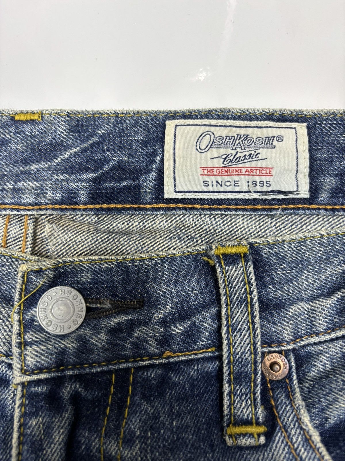 Kapital RARE VINTAGE PAINTER JEANS OSHKOSH BAGGY LOOSE DENIM JEAN Size US 34 / EU 50 - 9 Thumbnail