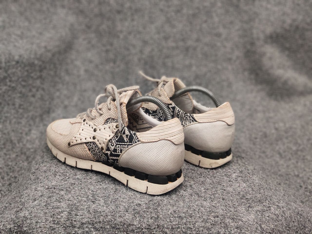 A.S.98 A.S.98 Design Sand leather Logo classic Sneakers Shoes Size US 8 / IT 38 - 11 Thumbnail
