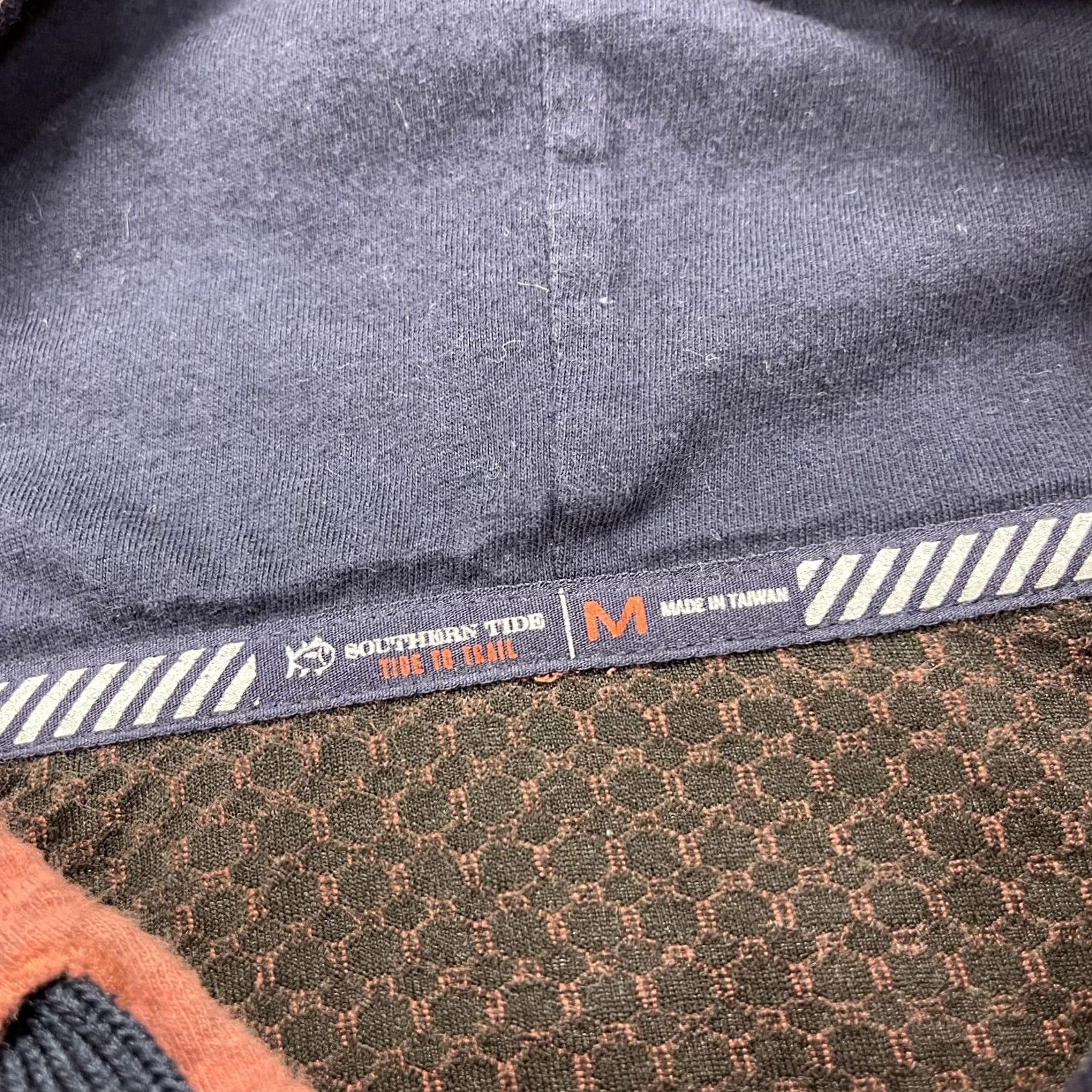 Southern Tide Southern Tide Hoodie Mens M Orange Coral Tide to Trail Outbound Sweatshirt Size US M / EU 48-50 / 2 - 4 Thumbnail