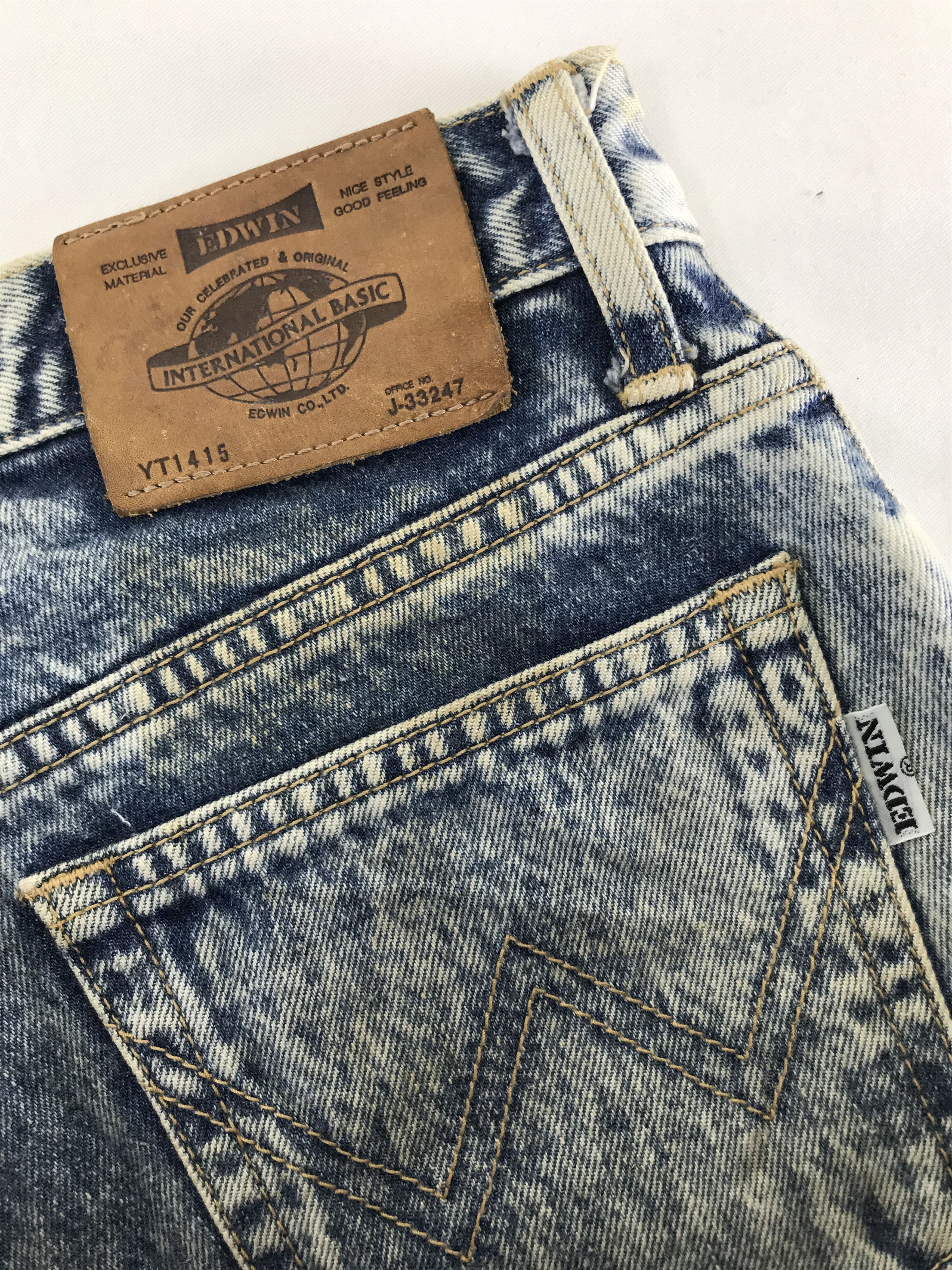 Edwin Vintage Edwin Acid Wash Jeans Size 28" / US 6 / IT 42 - 12 Thumbnail