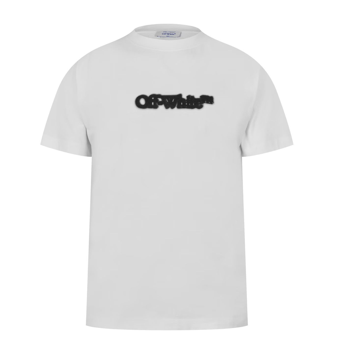 Off-White o1g2r1mq0226 Spray Arrow Logo T-Shirt In White Size US XS / EU 42 / 0 - 1 Thumbnail