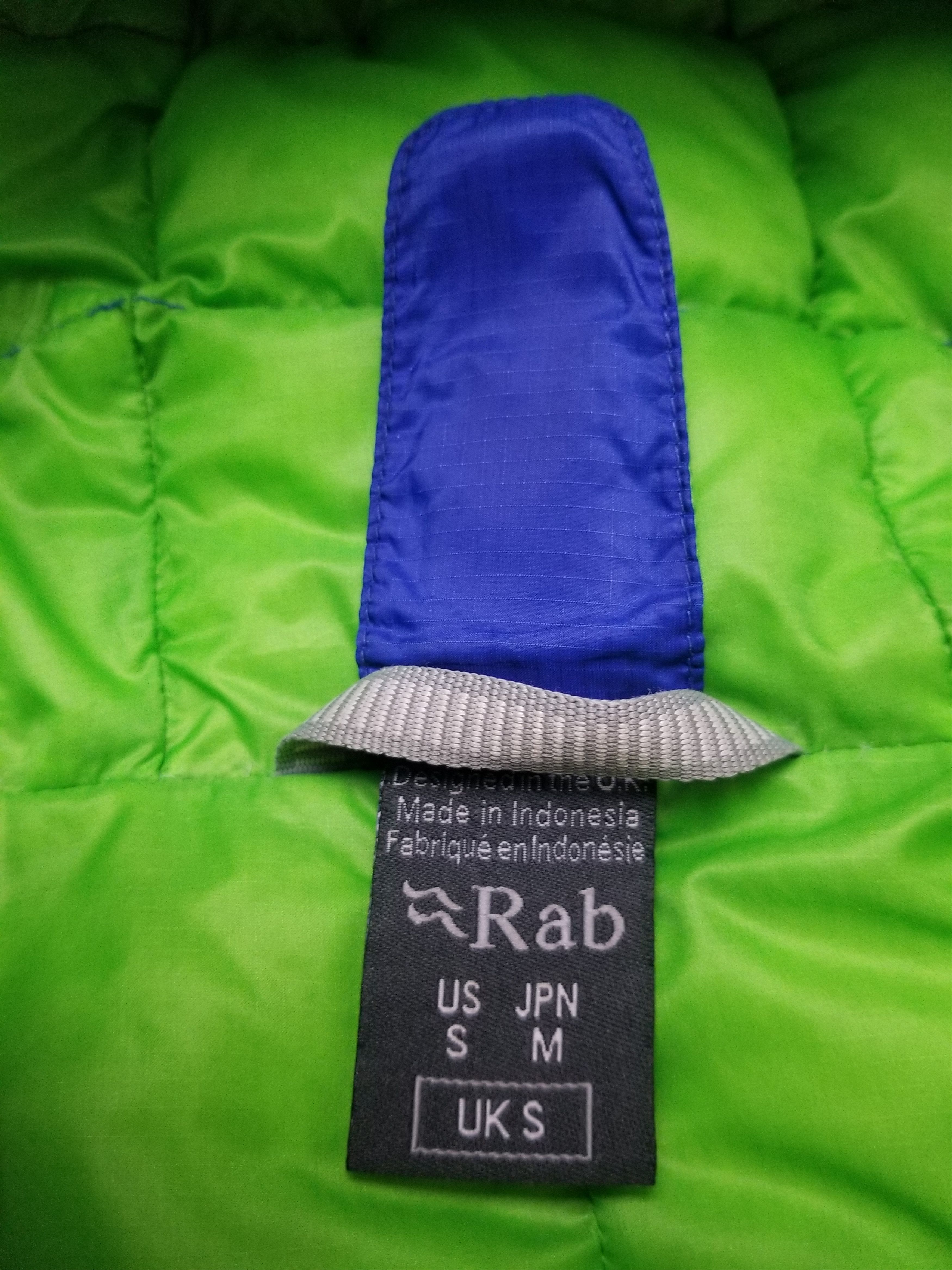 Rab Rab Electron Down Puffer Jacket Blue Green Pertex Size US S / EU 44-46 / 1 - 19 Thumbnail