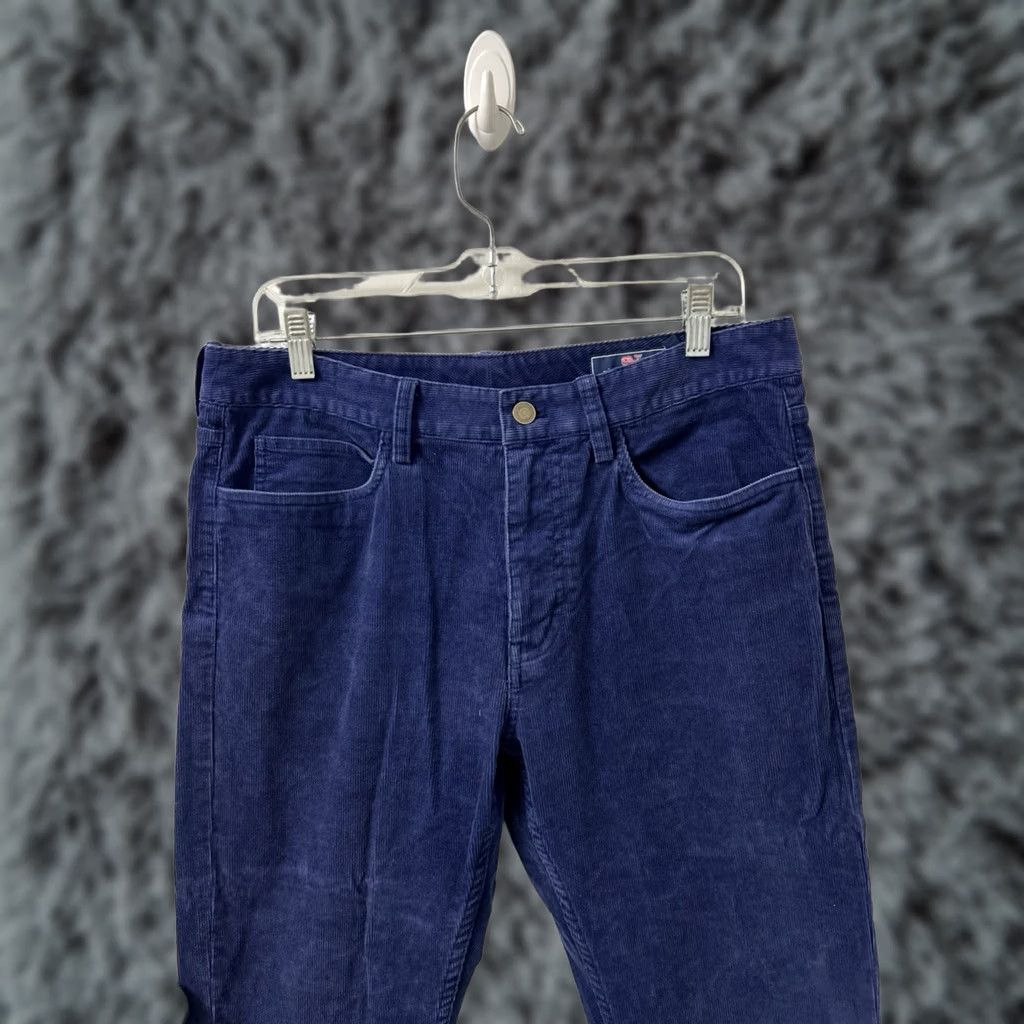 Vineyard Vines VINTAGE Vineyard Vines Corduroy Pants Mens 32x30 Blue Straight Fit 5 Pockets Size US 32 / EU 48 - 1 Thumbnail