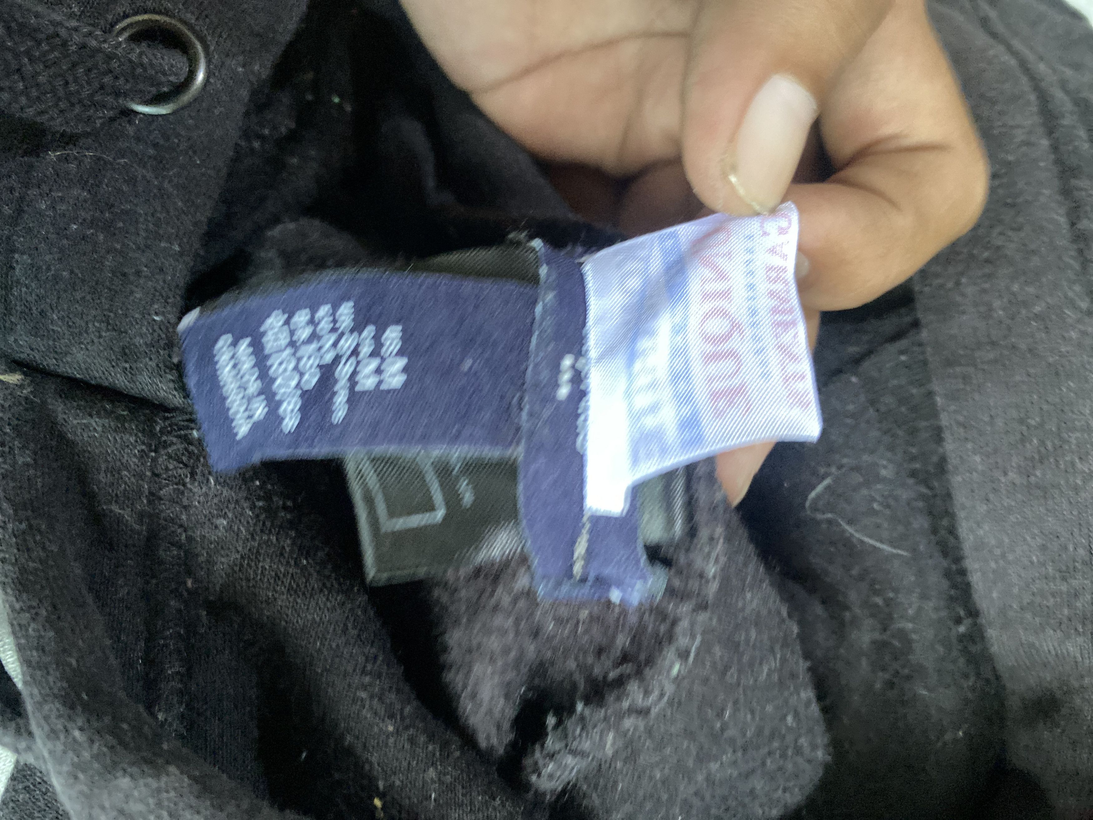 Gap × Handmade 1 OF 1 REWORKED GAP SPLASH 3 LAYERED HOODIE SIZE L Size US L / EU 52-54 / 3 - 6 Thumbnail