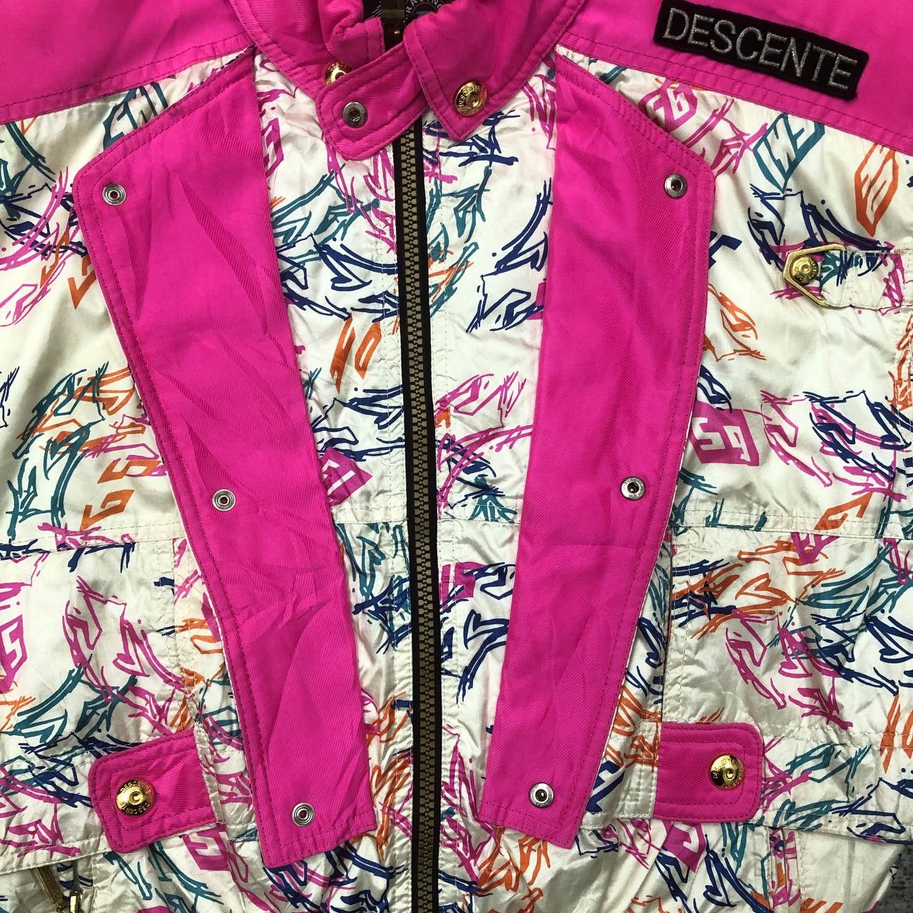 Descente × Japanese Brand Y118. JAPAN DESCENTE RACING EQUIPMENT WINTER JACKET Size US L / EU 52-54 / 3 - 6 Thumbnail