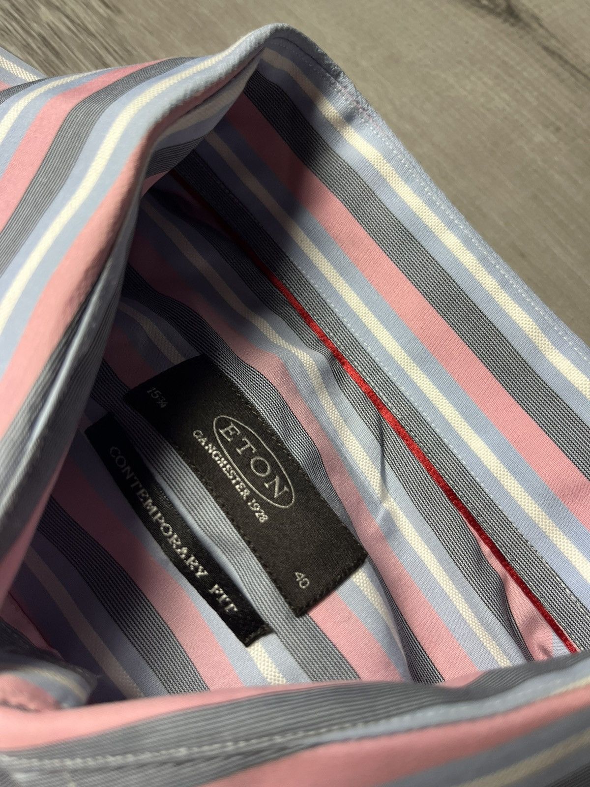 Eton Eton shirt classic striped formal size 40 Size US L / EU 52-54 / 3 - 4 Thumbnail